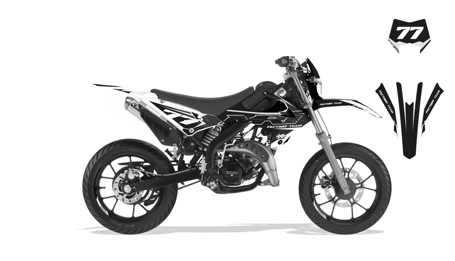 kit déco rieju mrt 2022 race77