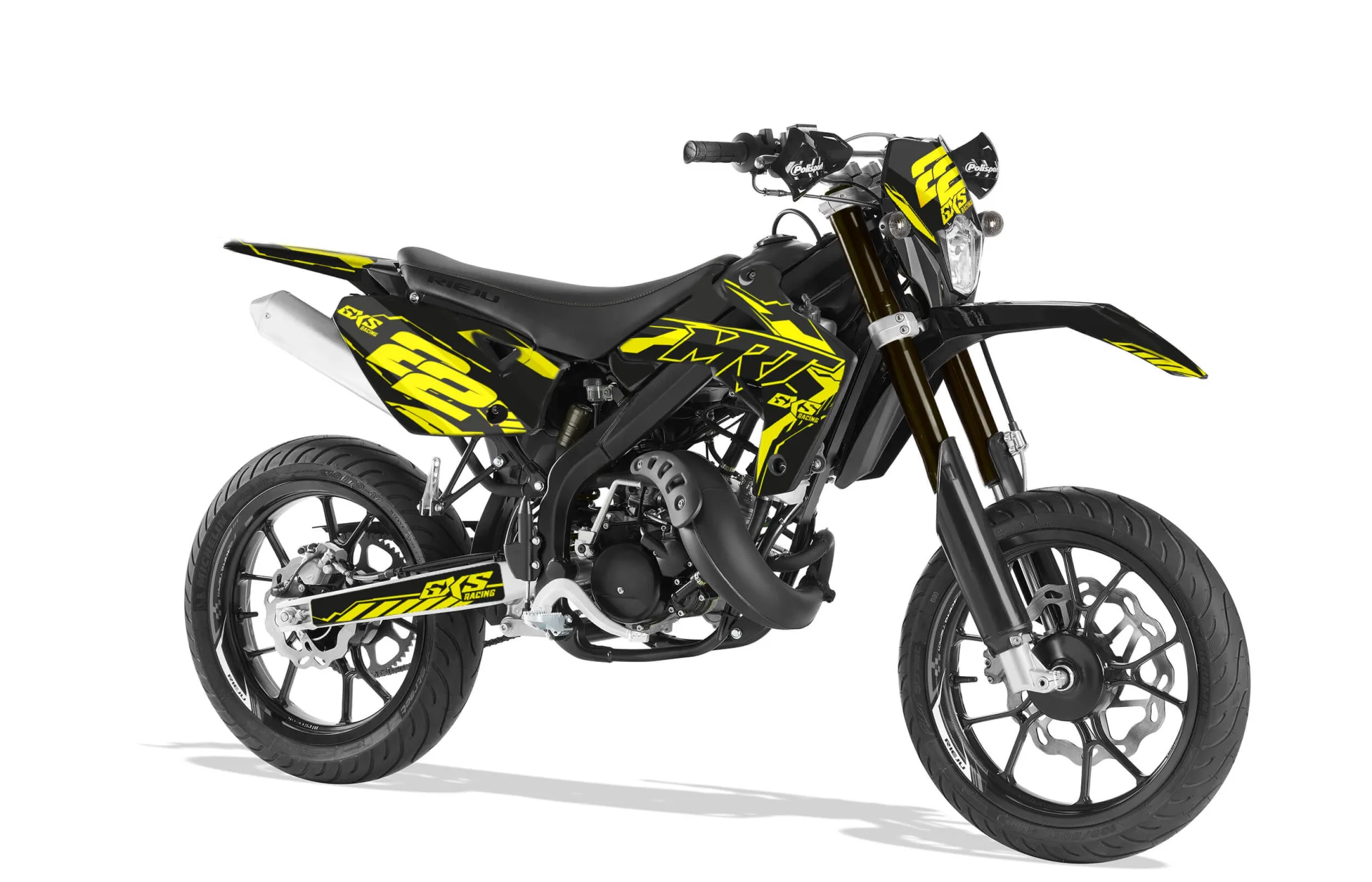 Kit déco Rieju Mrt Pro 2009-2020 Black Tech — vue 10