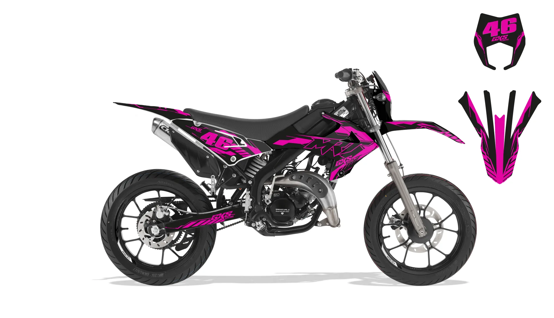 Kit déco Rieju Mrt Pro Black Tech 2022