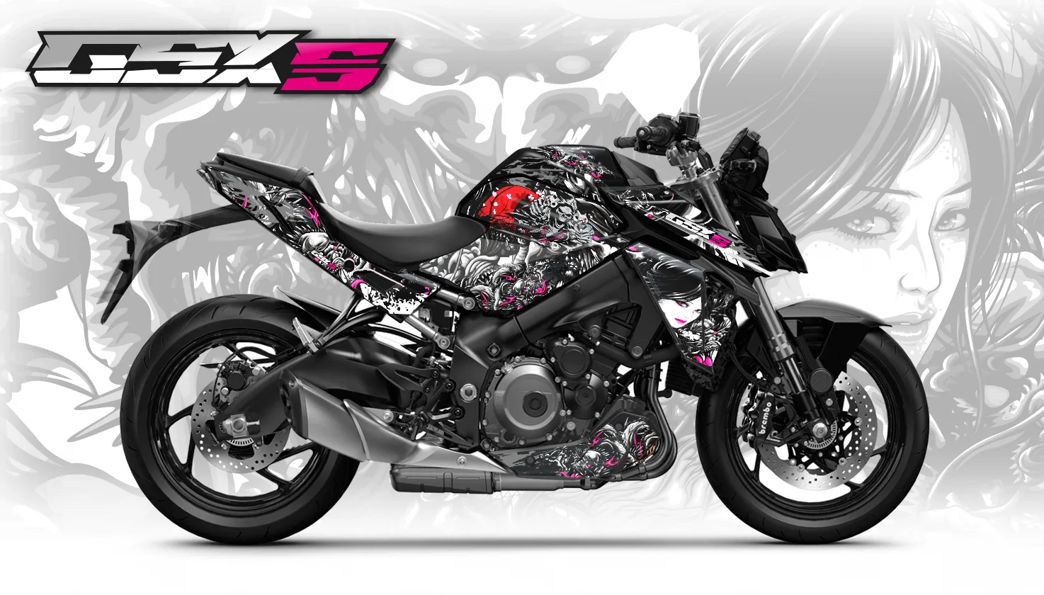 Kit déco kit déco suzuki gsx s 1000 2022 samurai