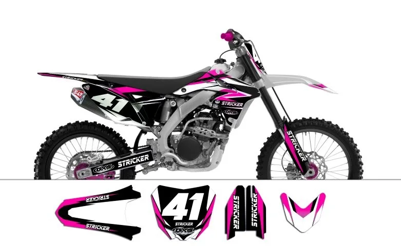 Kit déco Decal Kit Suzuki Rmz250 2011-2017 Stricker