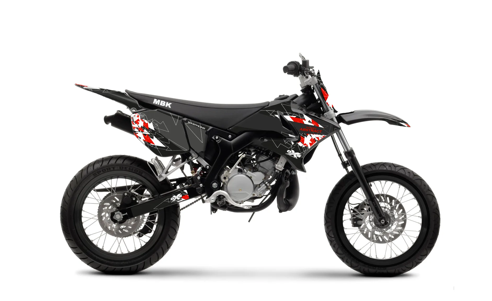 Kit déco Yamaha Dt50 04 18 Abstract — vue 4