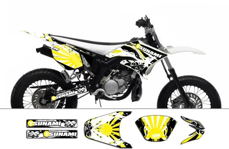 Kit déco Yamaha Dt50 2004-2018 Tsunami