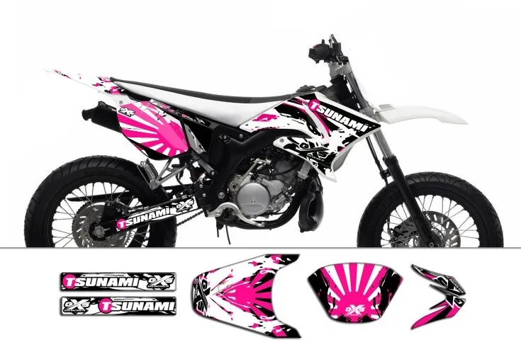 Kit déco Yamaha Dt50 2004-2018 Tsunami