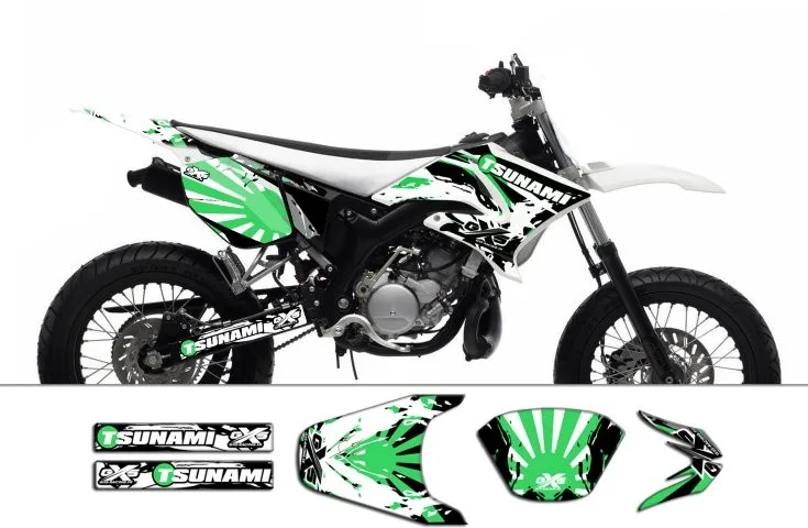 Kit déco Yamaha Dt50 2004-2018 Tsunami