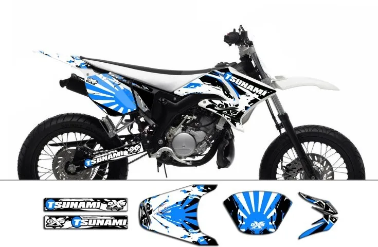 Kit déco Yamaha Dt50 2004-2018 Tsunami