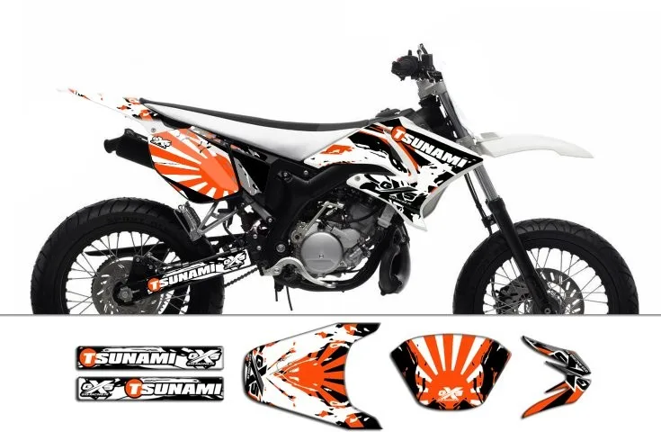 Kit déco Yamaha Dt50 2004-2018 Tsunami