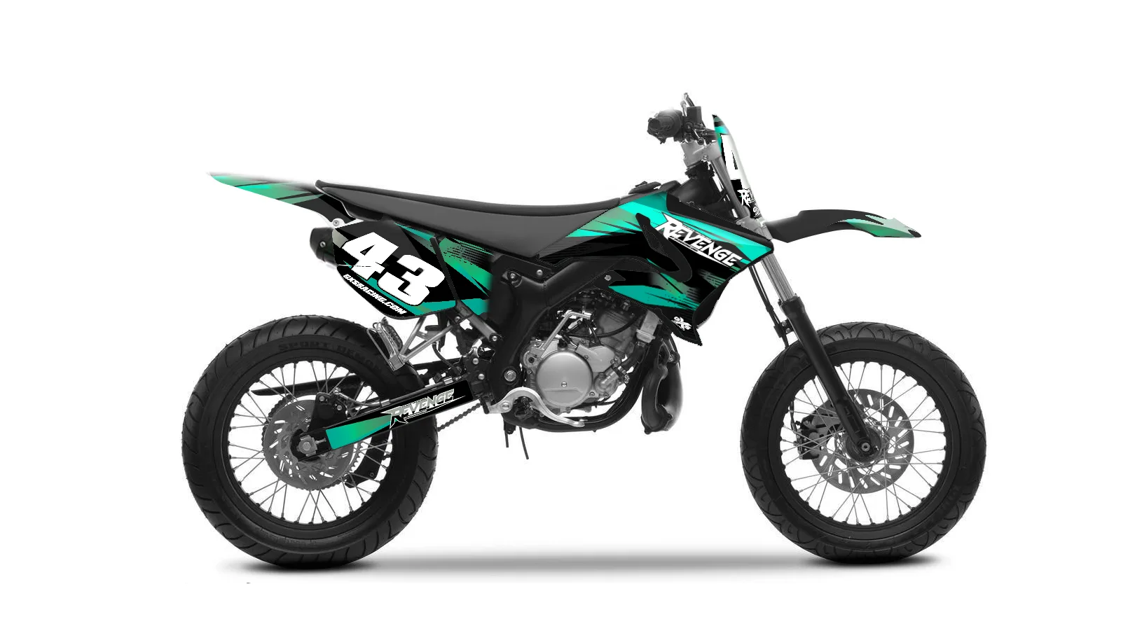 Kit déco Yamaha Dt50 Revenge 04 18 — vue 2