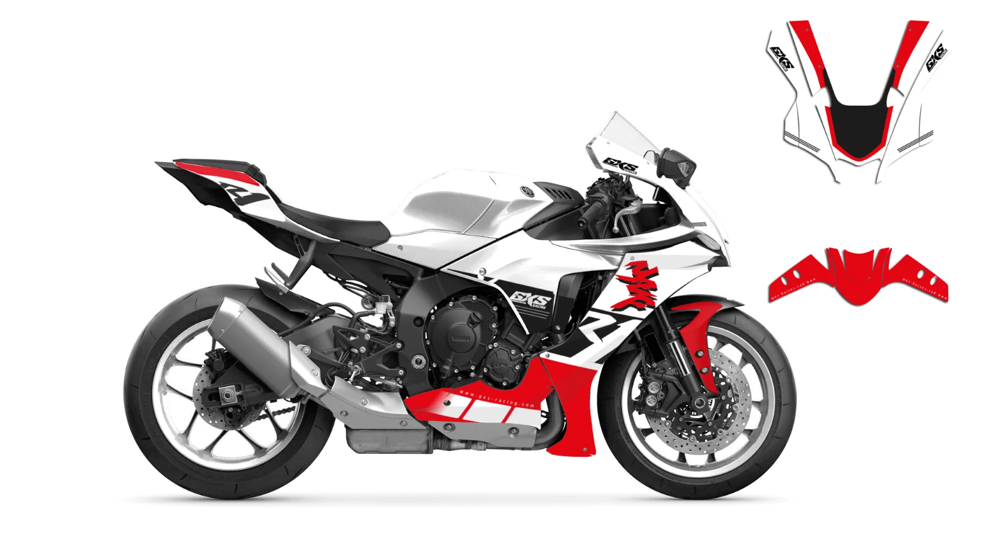 Kit déco Decal Kit Yamaha R1 2020-2023 Replica