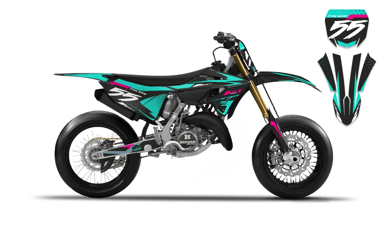Decal Kit Yamaha Yz125250 2022-2024 Petro