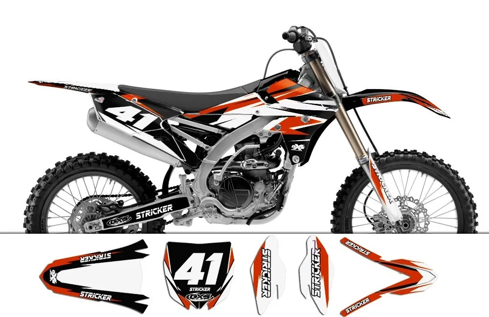 Kit déco Yamaha Yzf250 450 2014 Stricker