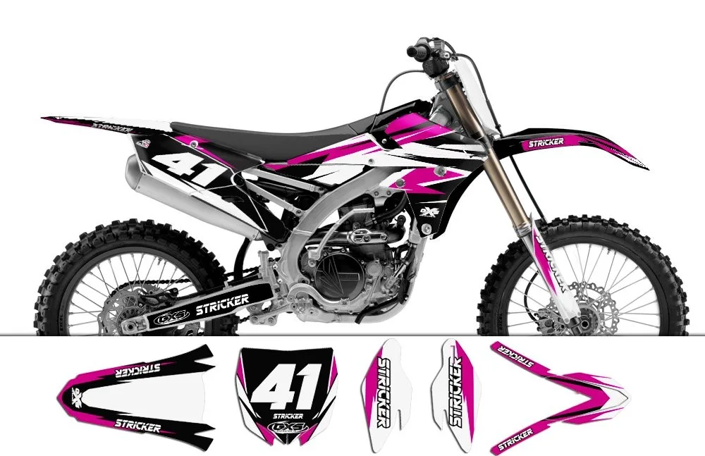 Kit déco Yamaha Yzf250 450 2014 Stricker