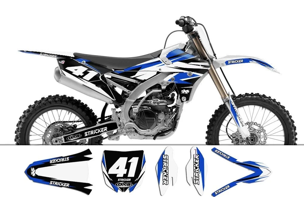 Kit déco Yamaha Yzf250 450 2014 Stricker