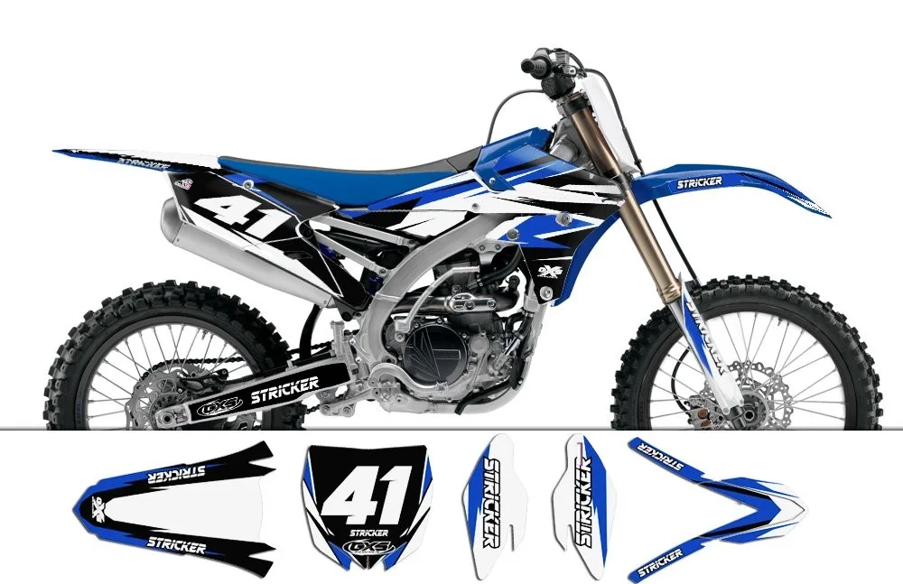Kit déco Yamaha Yzf250 450 2014 Stricker