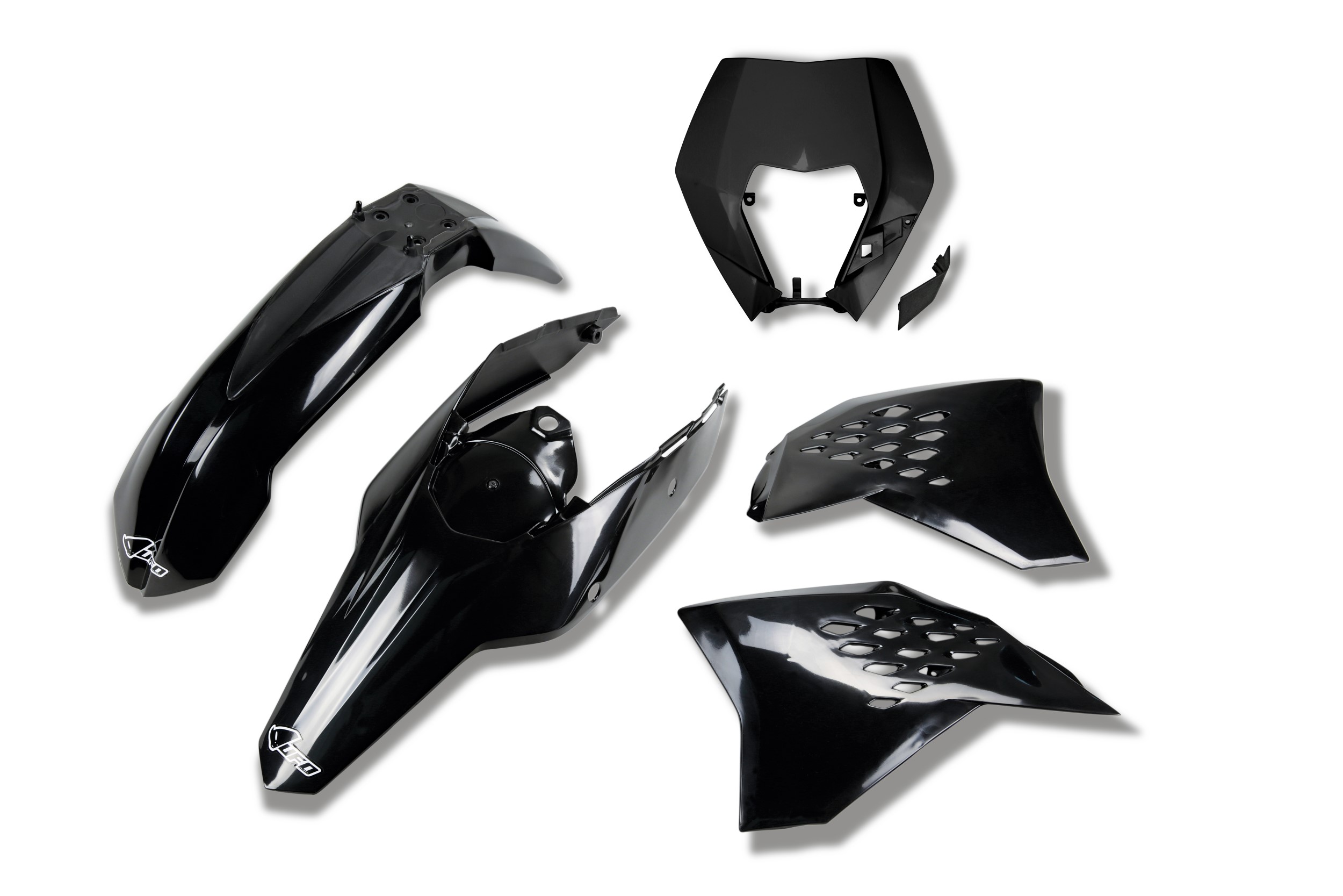 KTM EXC-F 500 2011-2011 Kits Plastique Sans Protège-fourches