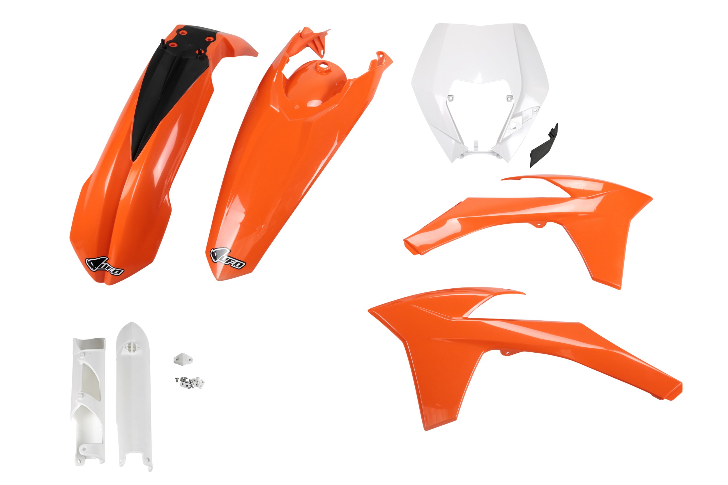 KTM EXC-F 500 2012-2013 Kit Plastique Complet Avec Protège-fourches