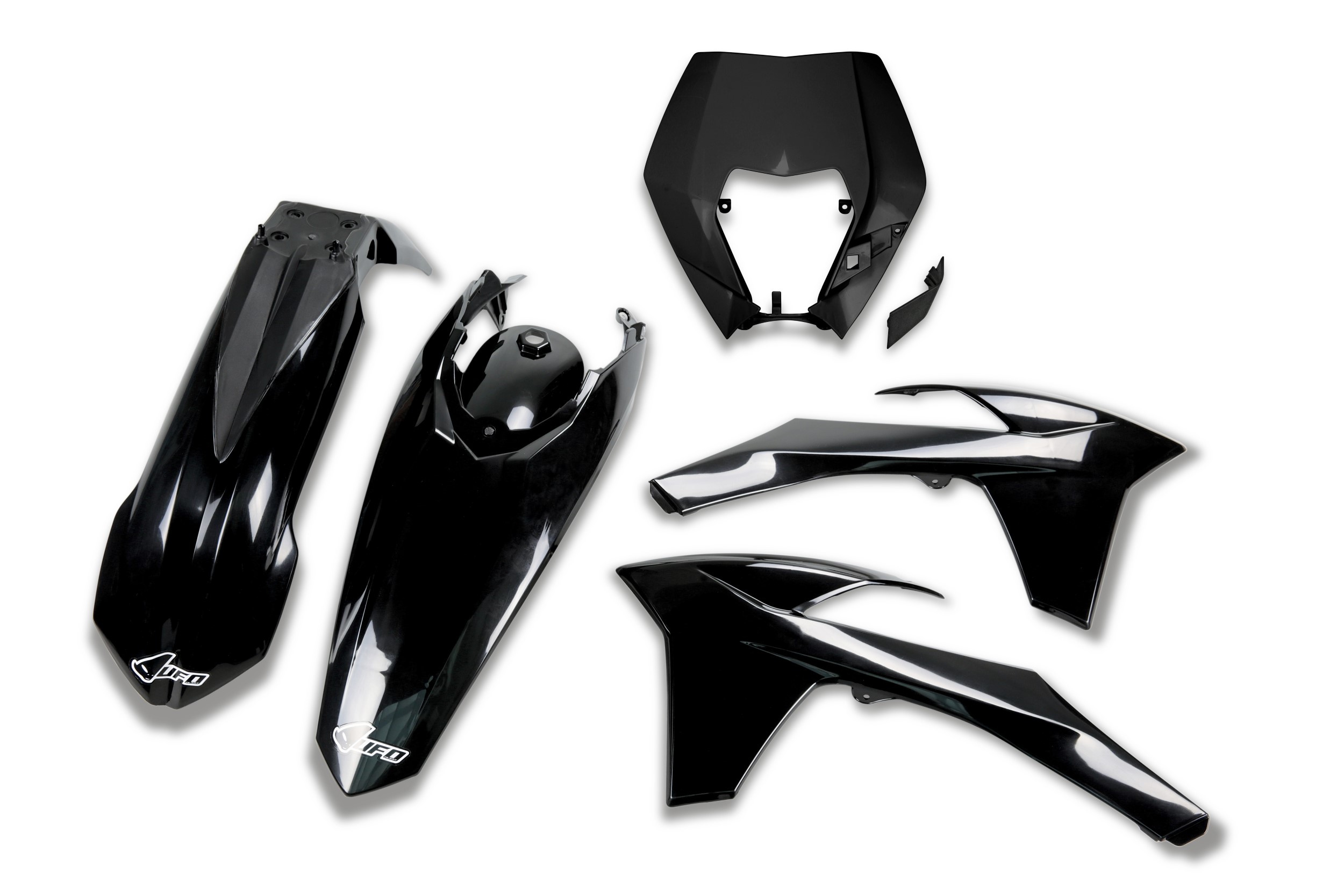 KTM EXC-F 500 2012-2013 Kits Plastique Sans Protège-fourches