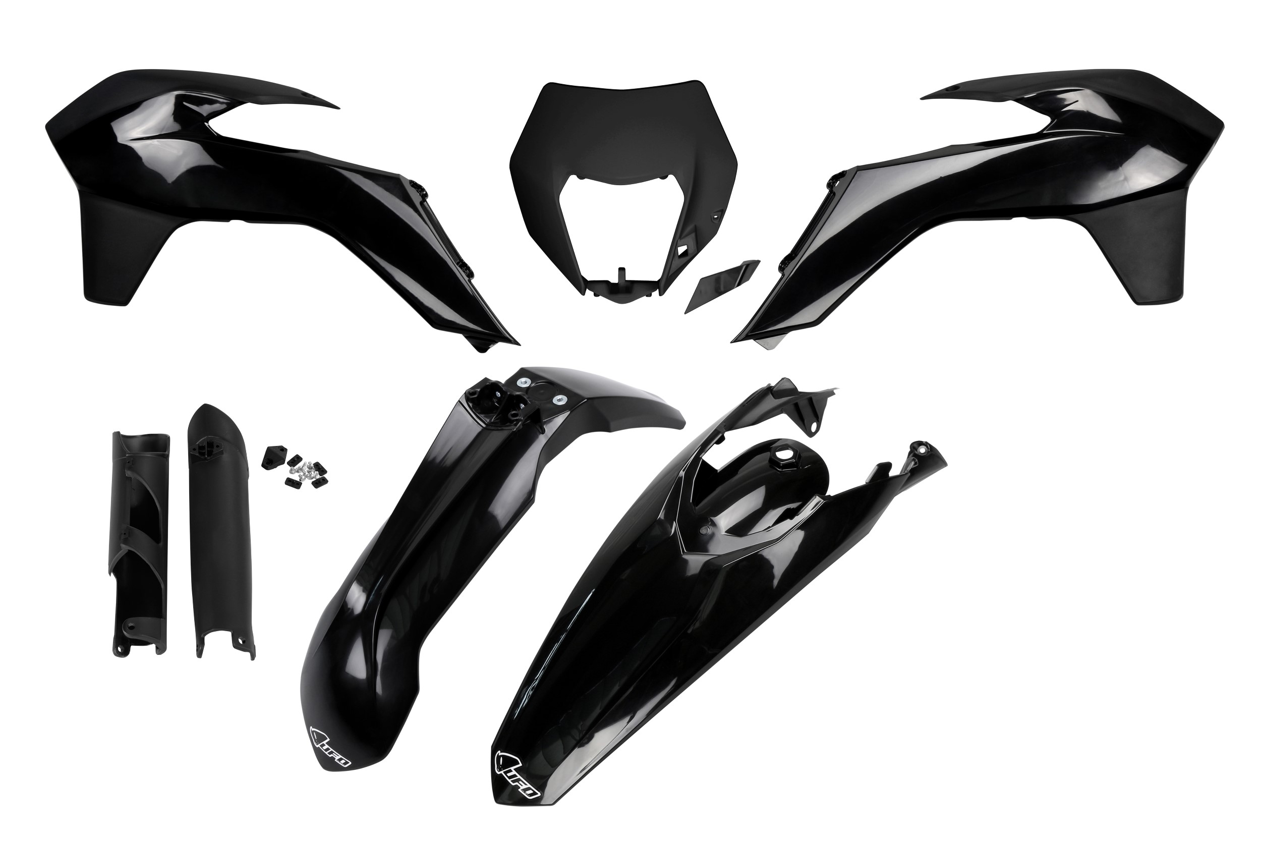 KTM EXC-F 500 2014-2015 Kit Plastique Complet Avec Protège-fourches