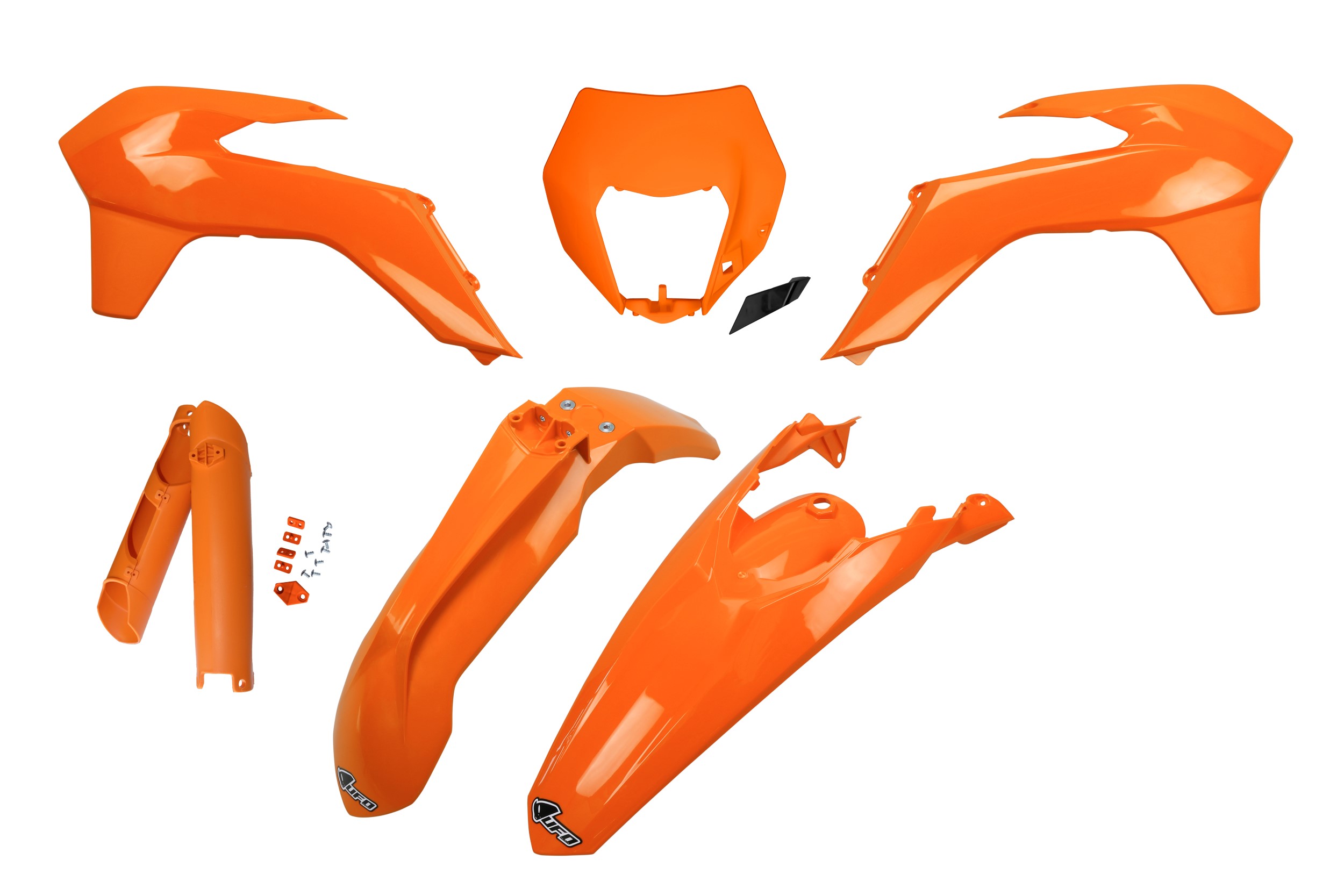 KTM EXC-F 500 2014-2015 Kit Plastique Complet Avec Protège-fourches