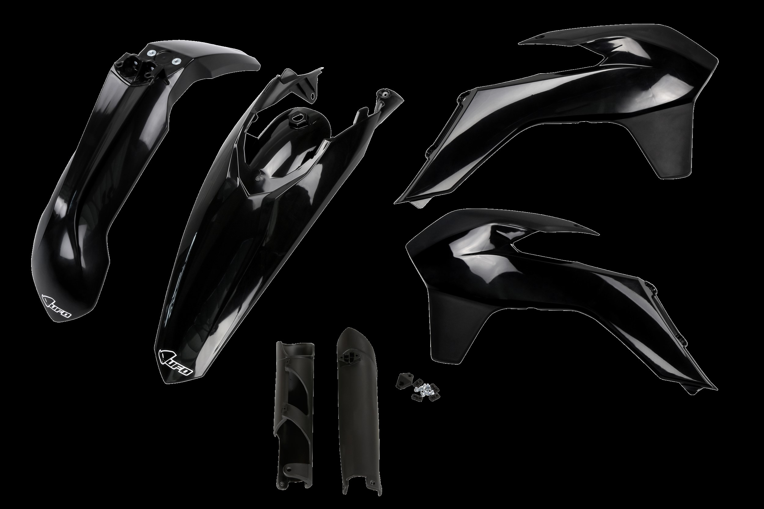 KTM EXC-F 500 2014-2015 Kit Plastique Complet Avec Protège-fourches