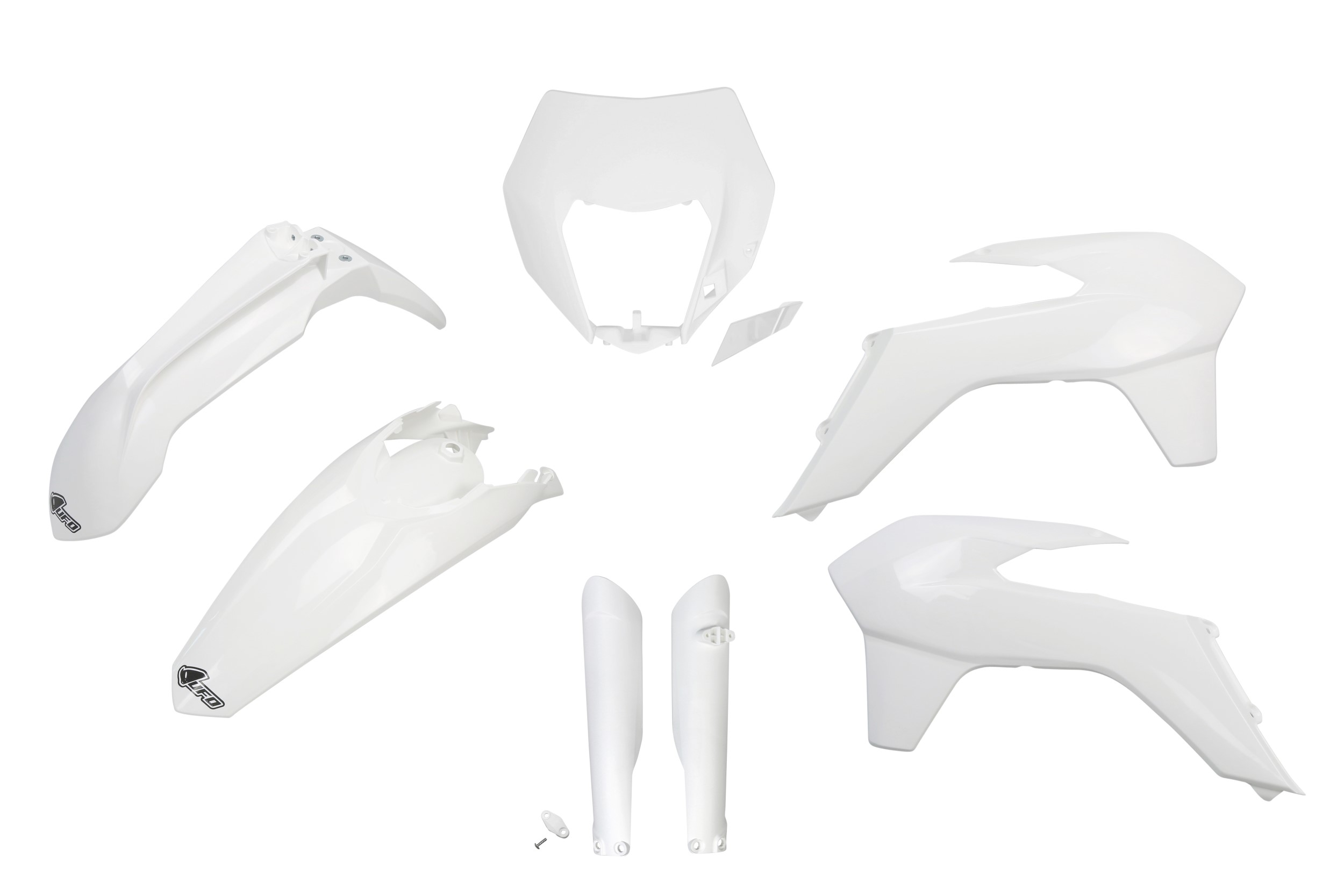 KTM EXC-F 500 2016-2016 Kit Plastique Complet Avec Protège-fourches