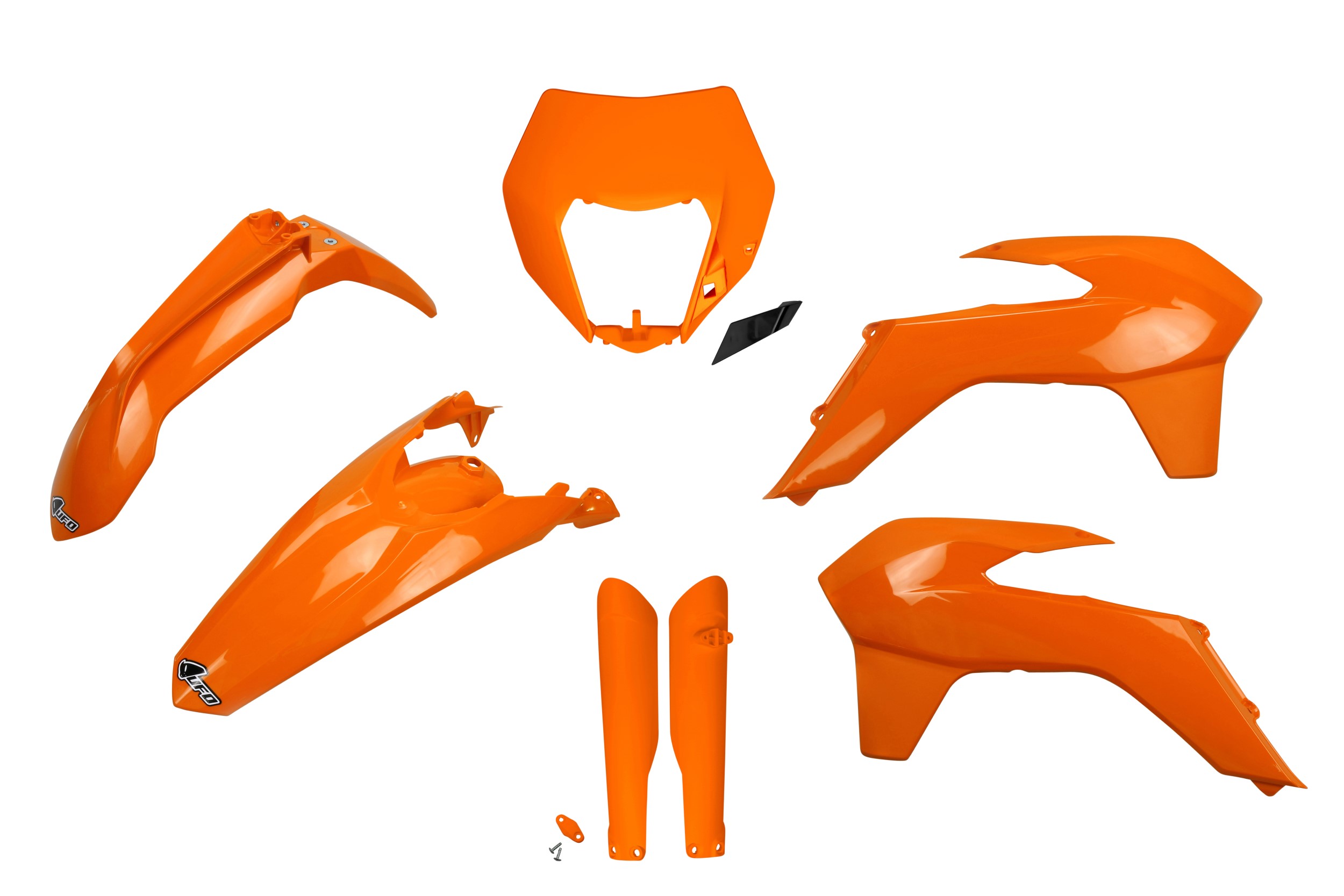 KTM EXC-F 500 2016-2016 Kit Plastique Complet Avec Protège-fourches