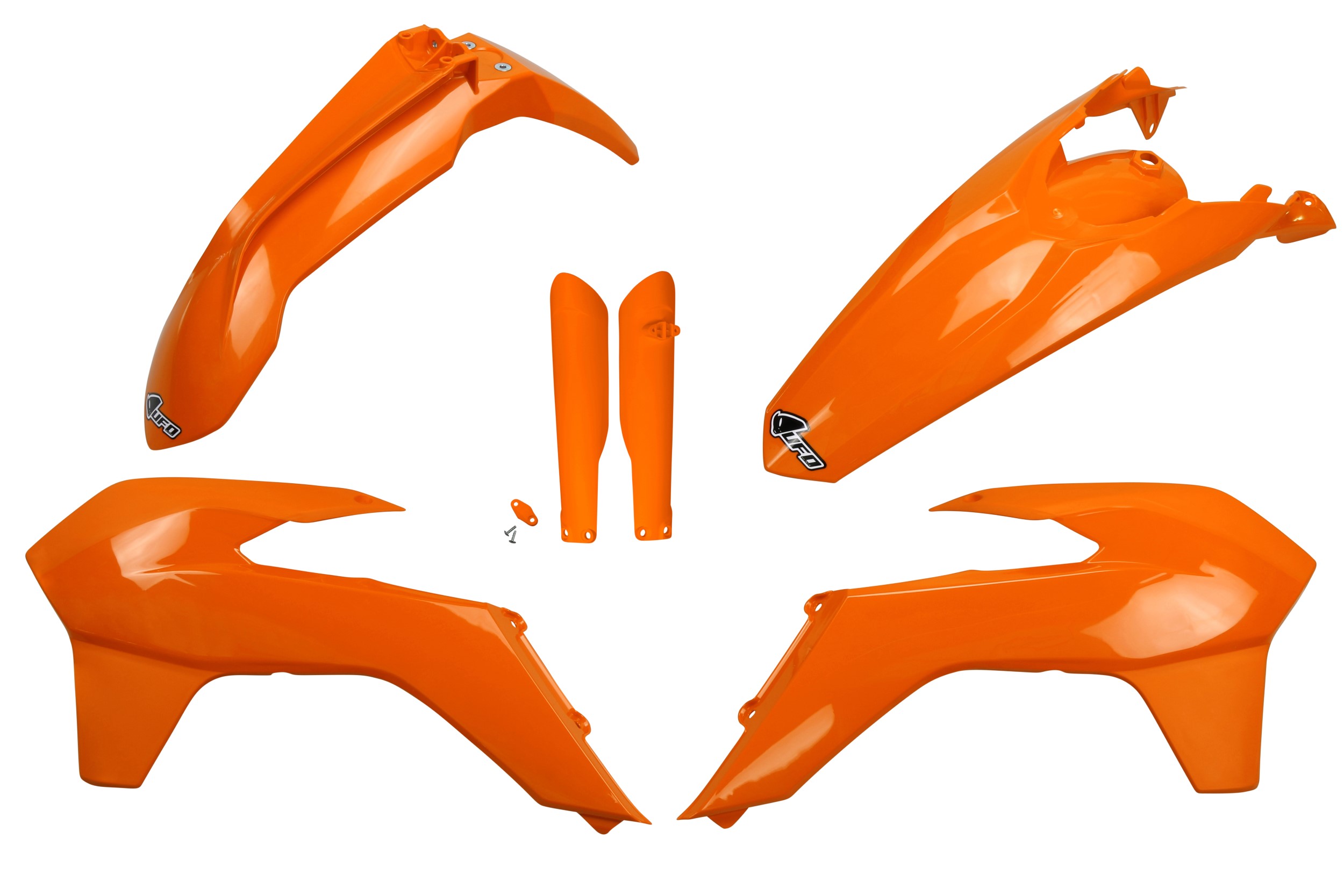 KTM EXC-F 350 2016-2016 Kit Plastique Complet Avec Protège-fourches