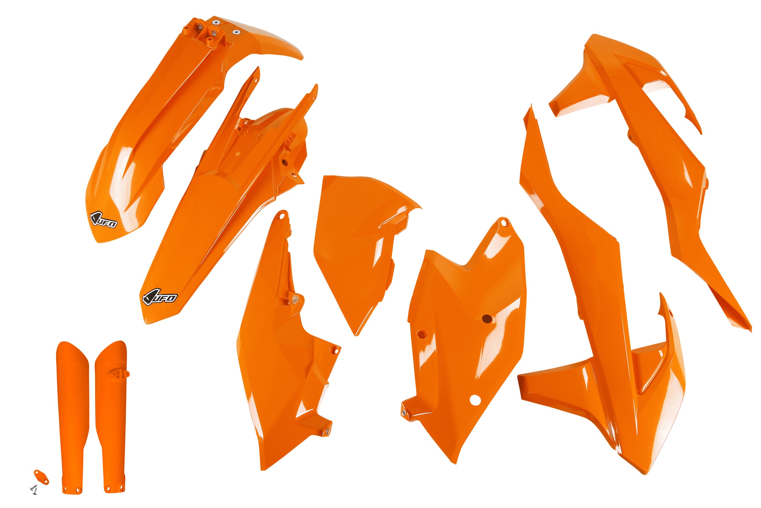 KTM EXC-F 500 2017-2019 Kit Plastique Complet Avec Protège-fourches