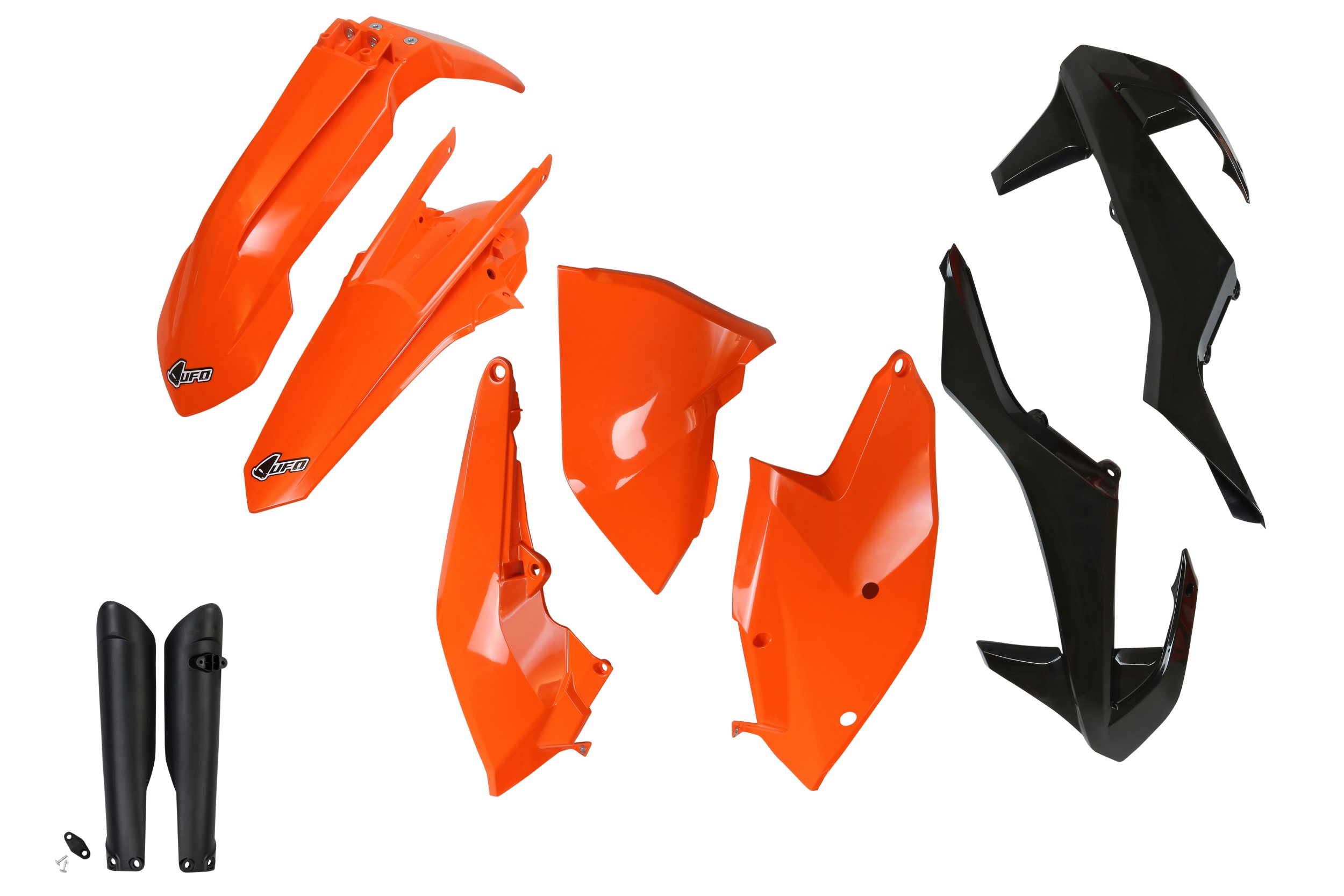 KTM EXC-F 500 2017-2019 Kit Plastique Complet Avec Protège-fourches