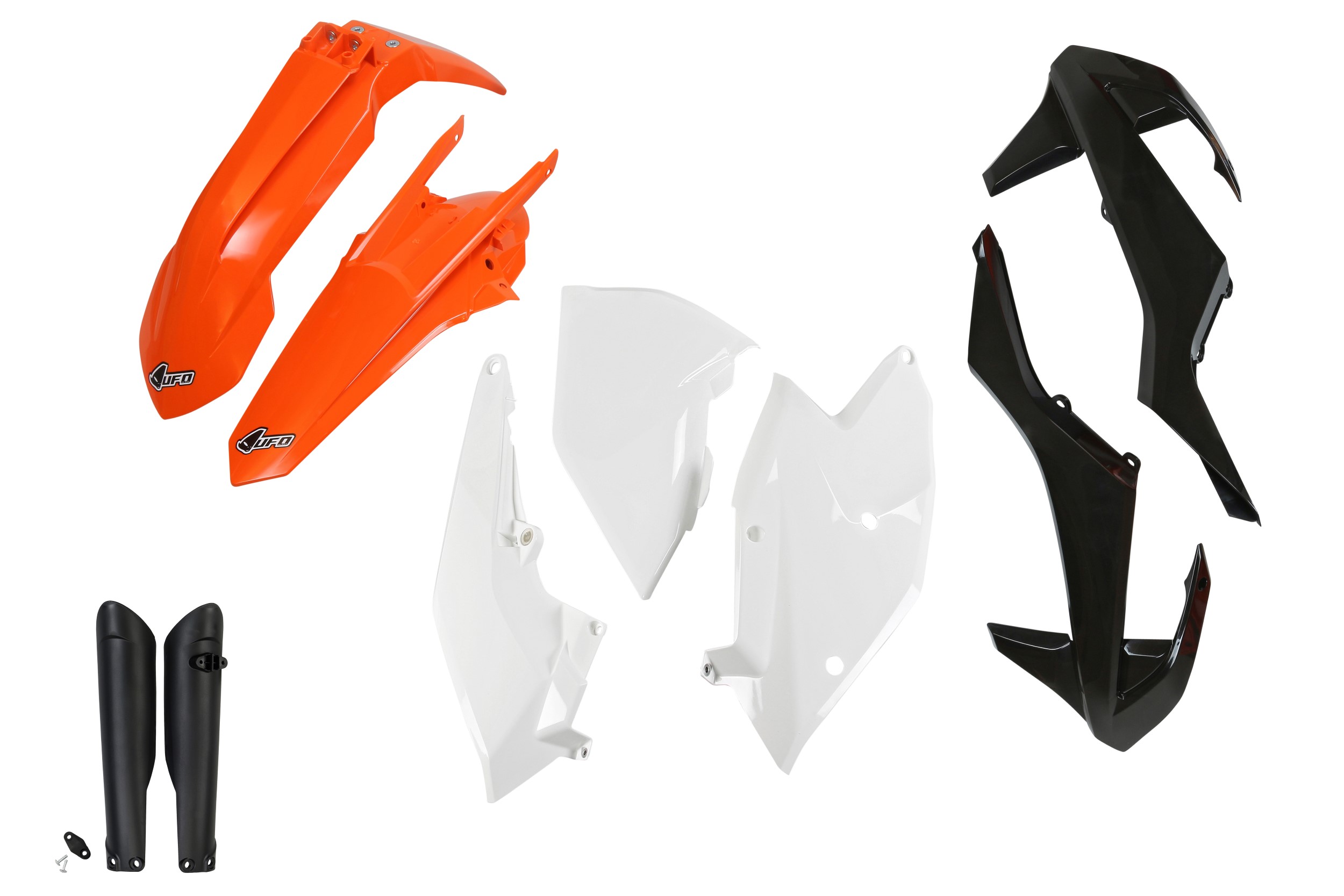 KTM EXC-F 500 2017-2019 Kit Plastique Complet Avec Protège-fourches