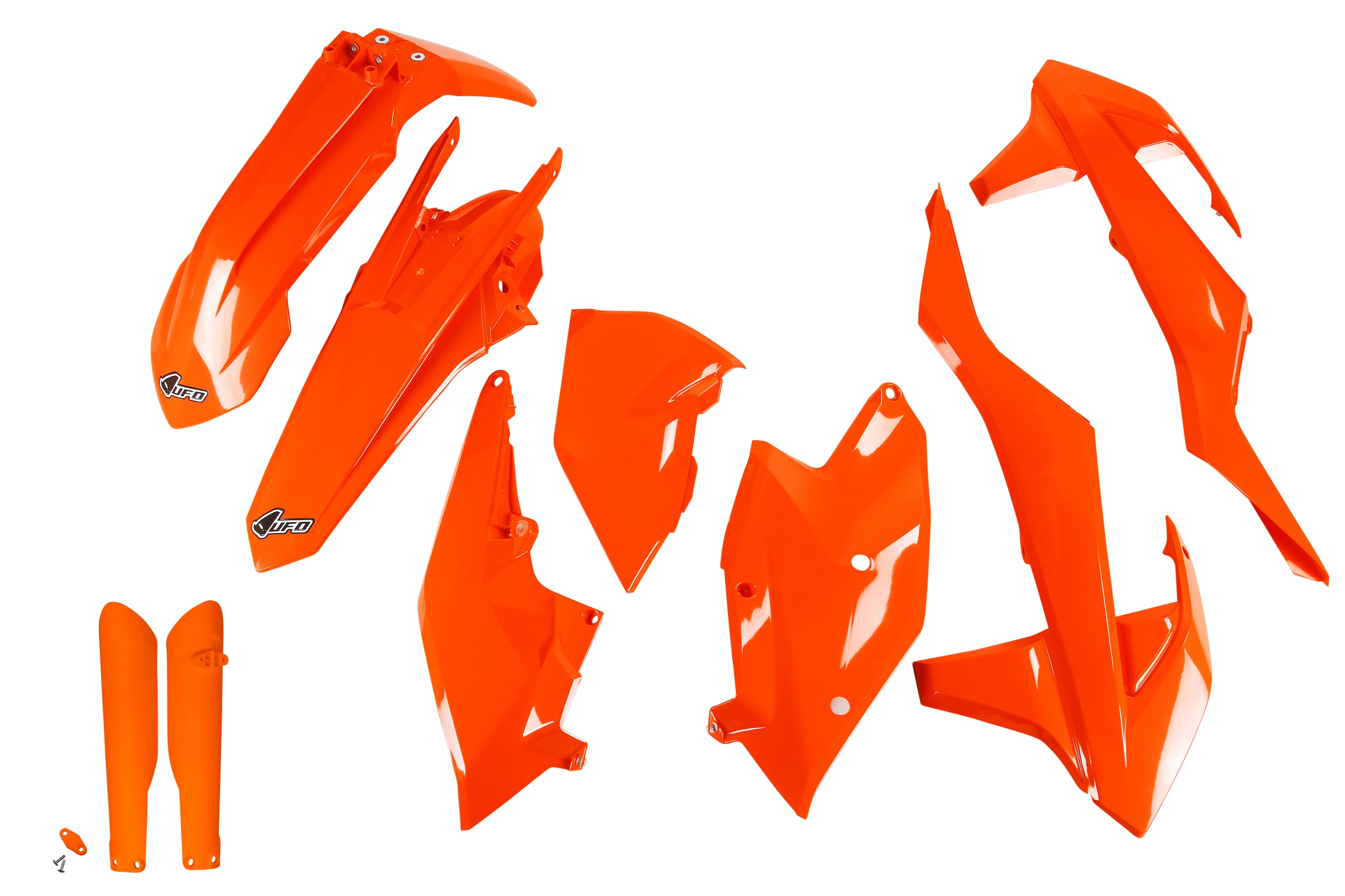 KTM EXC-F 500 2017-2019 Kit Plastique Complet Avec Protège-fourches