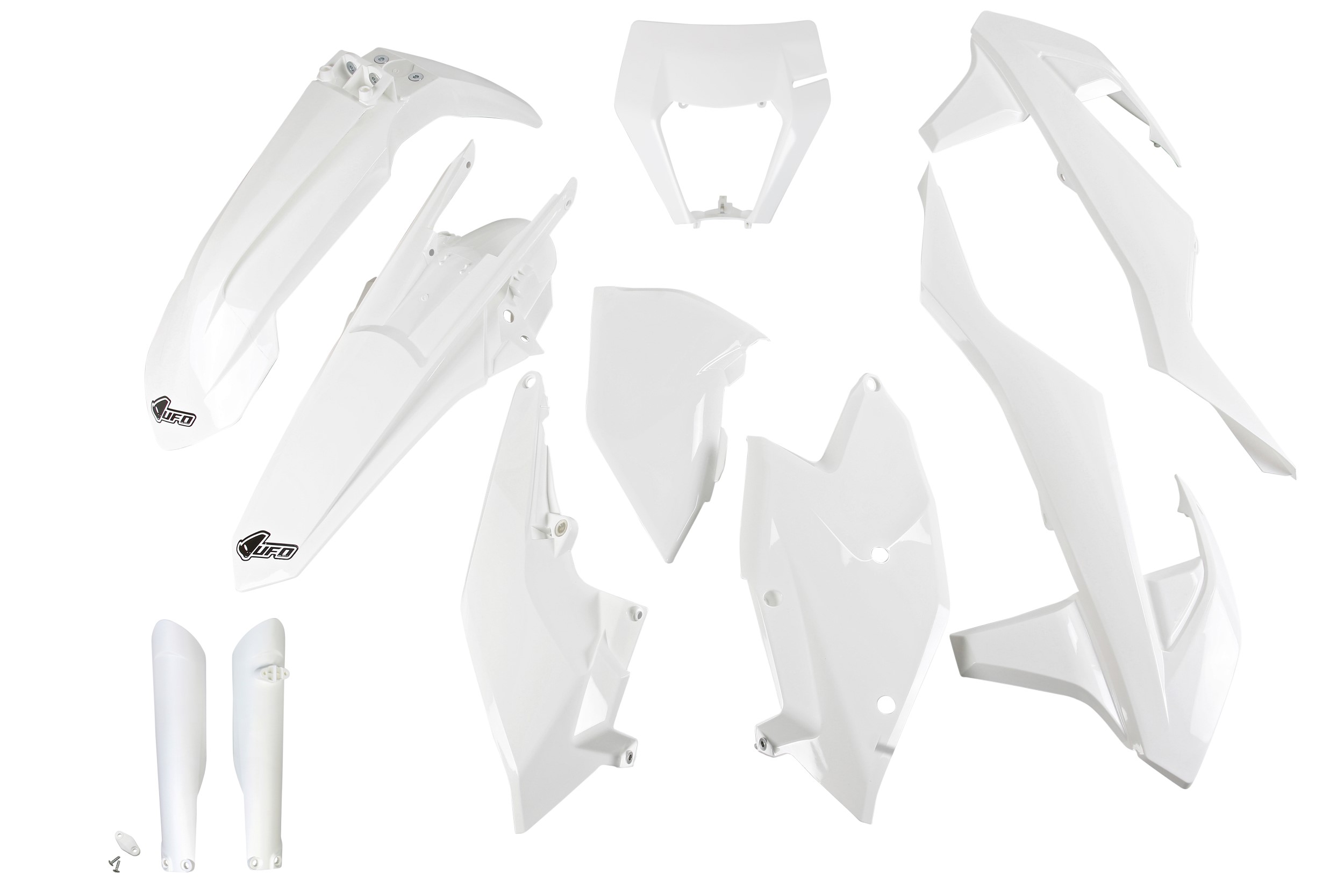 KTM EXC-F 450 2017-2019 Kit Plastique Complet Avec Protège-fourches