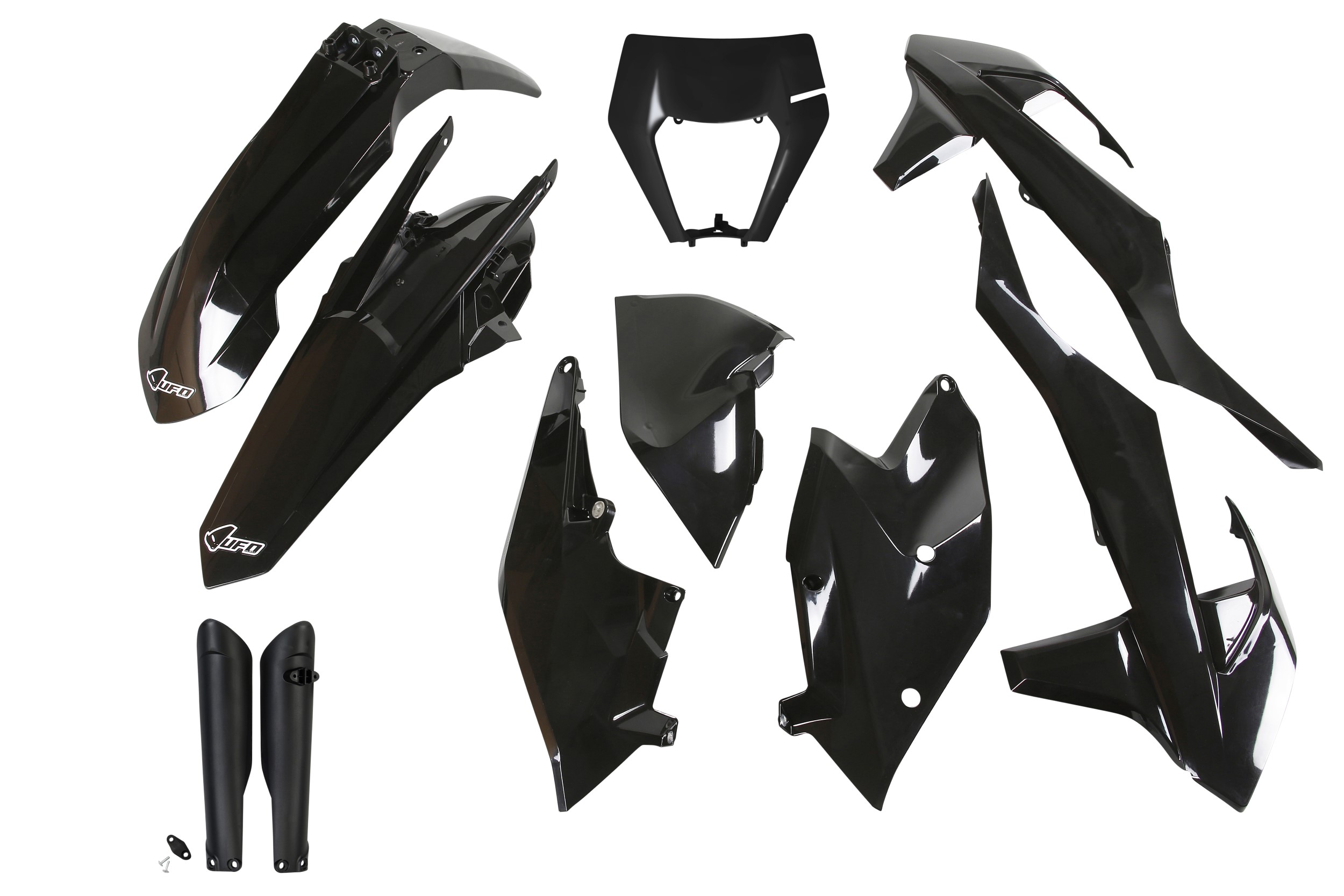 KTM EXC-F 450 2017-2019 Kit Plastique Complet Avec Protège-fourches