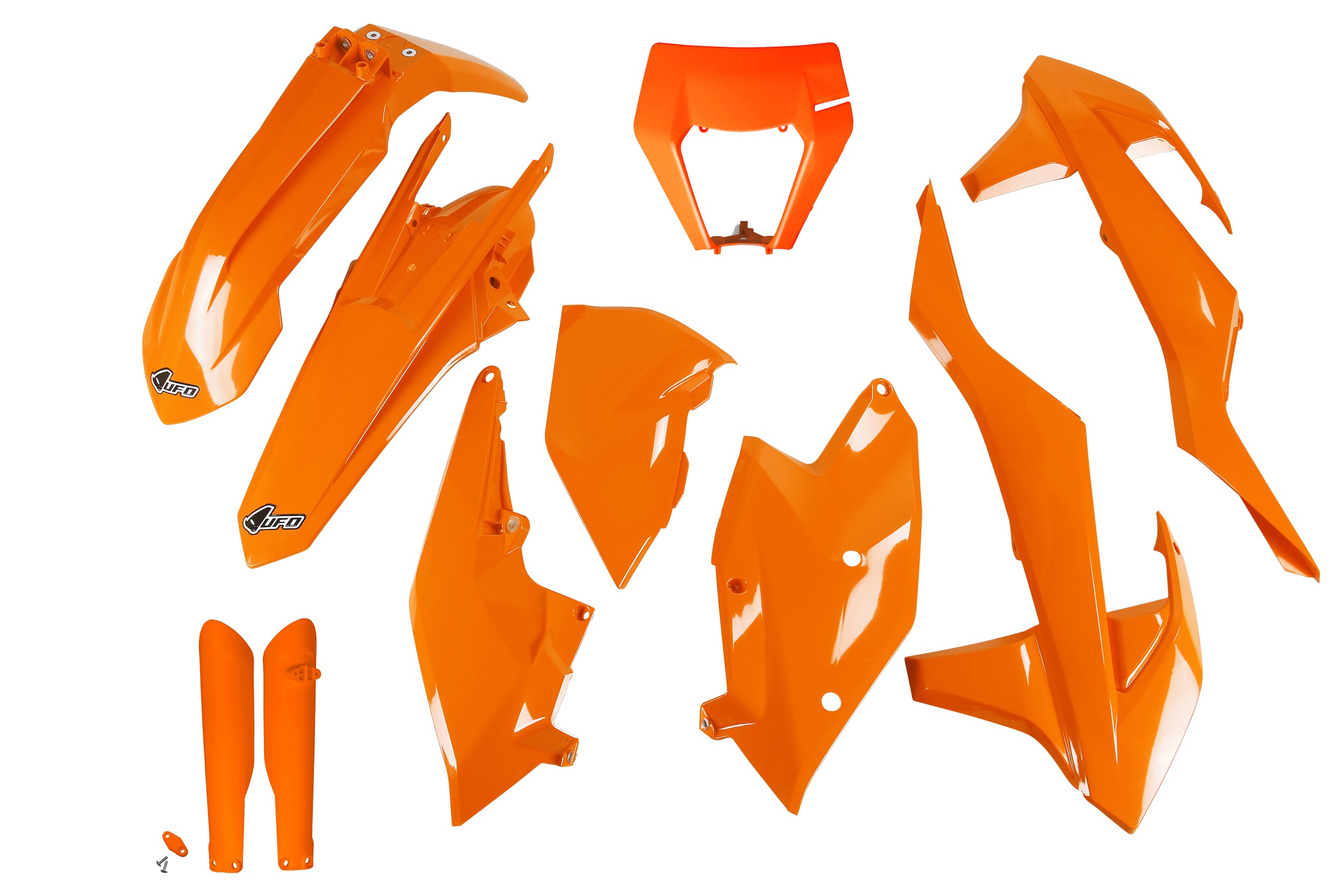 KTM EXC-F 450 2017-2019 Kit Plastique Complet Avec Protège-fourches