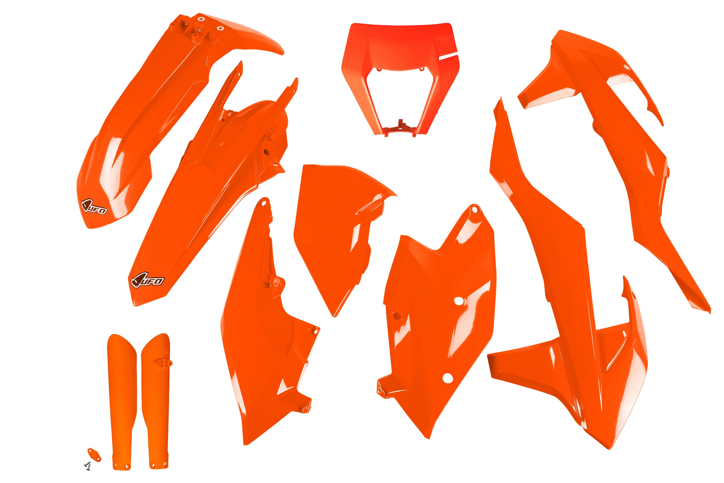 KTM EXC-F 450 2017-2019 Kit Plastique Complet Avec Protège-fourches