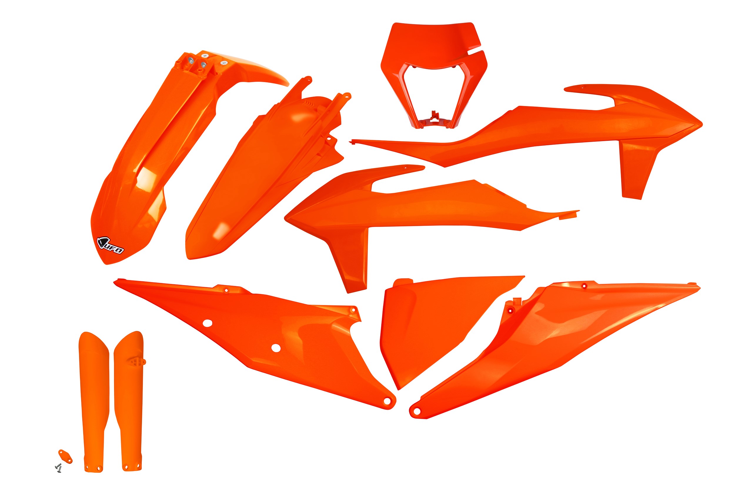 KTM EXC-F 500 2020-2023 Kit Plastique Complet Avec Protège-fourches