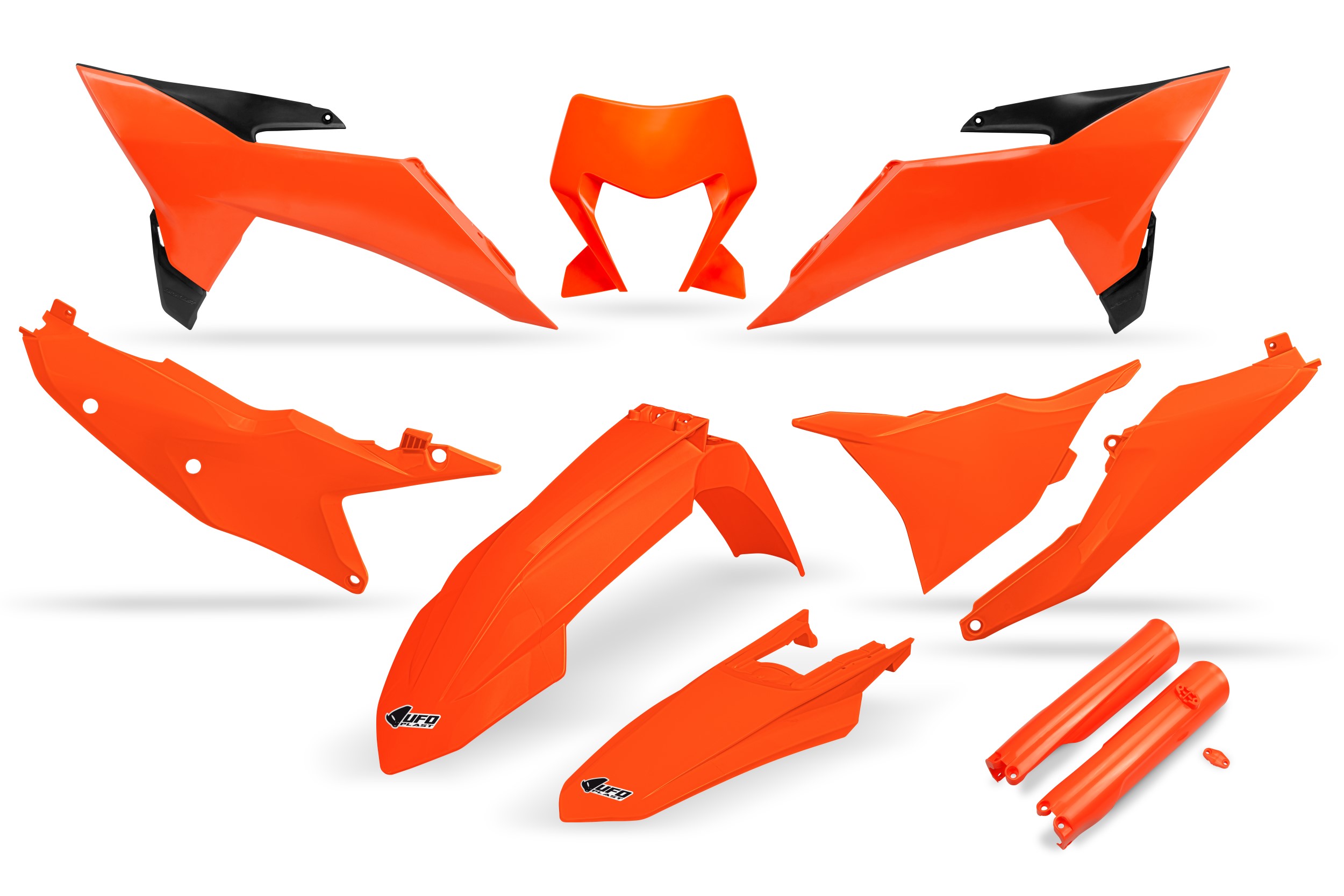 KTM EXC-F 500 2026-2026 Kit Plastique Complet Avec Protège-fourches