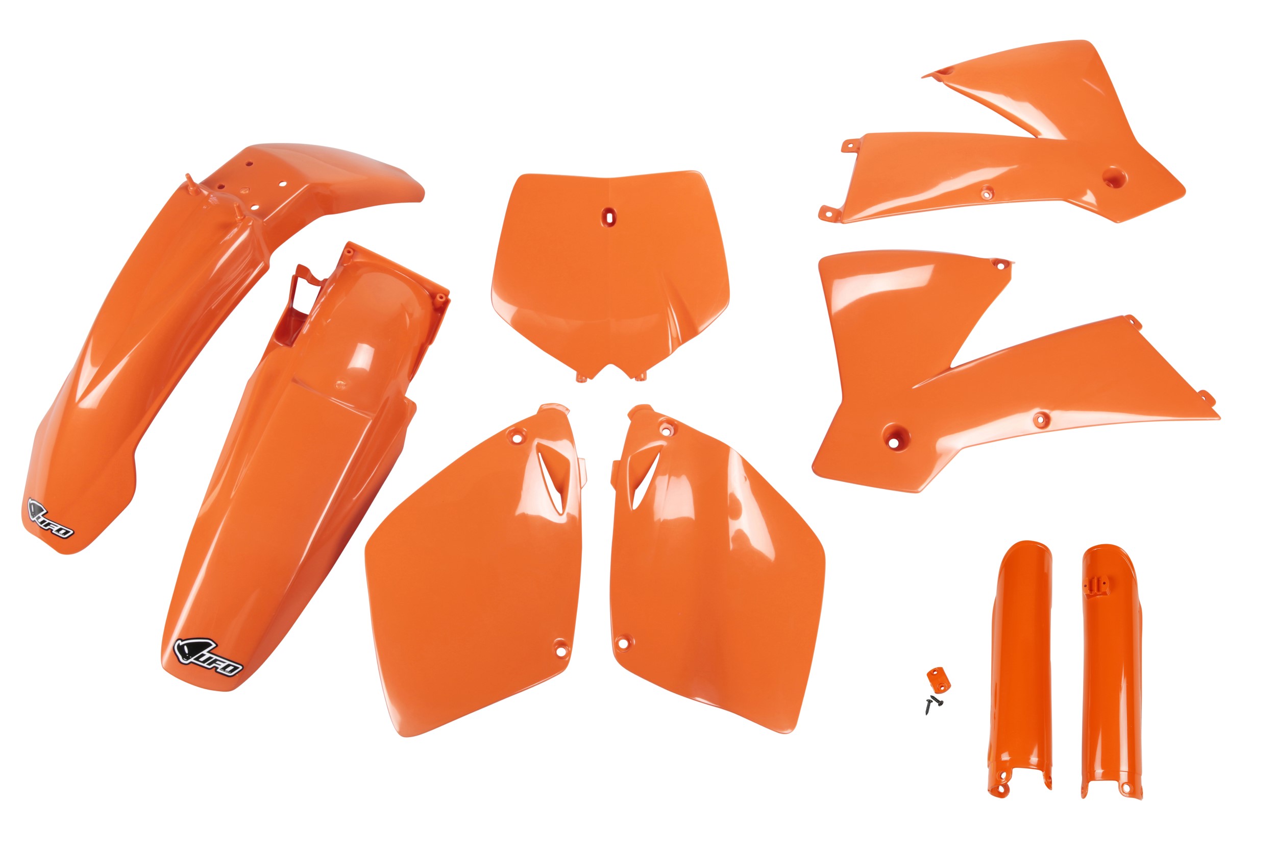 KTM SX 400 2001-2002 Kit Plastique Complet Avec Protège-fourches