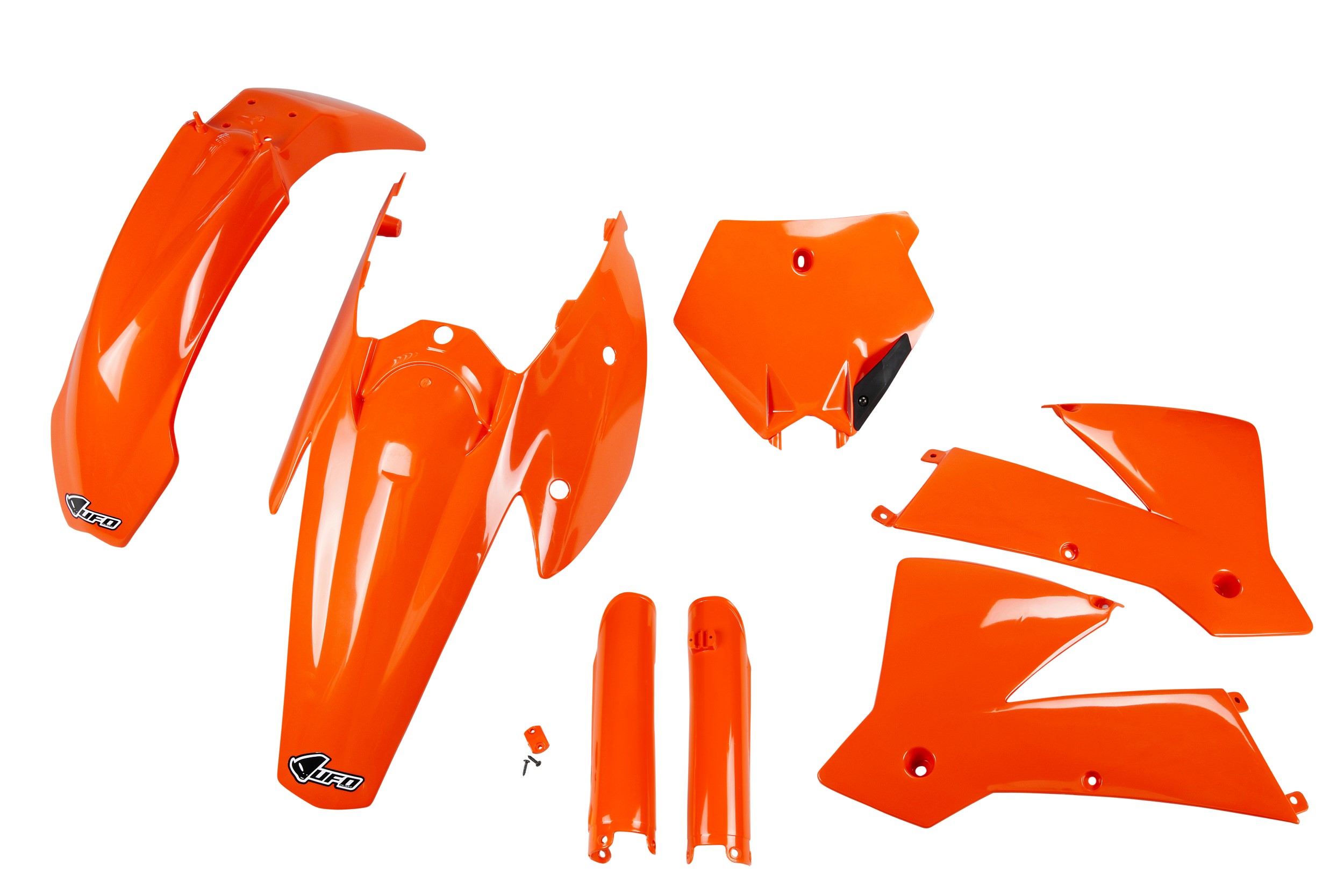 KTM SX 450 2004-2004 Kit Plastique Complet Avec Protège-fourches
