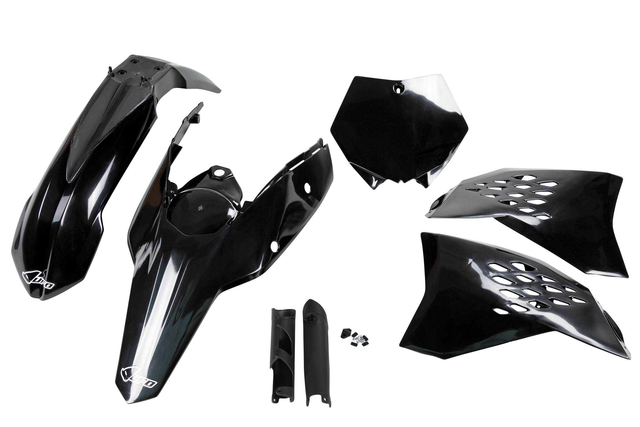 KTM SX-F 450 2007-2010 Kit Plastique Complet Avec Protège-fourches
