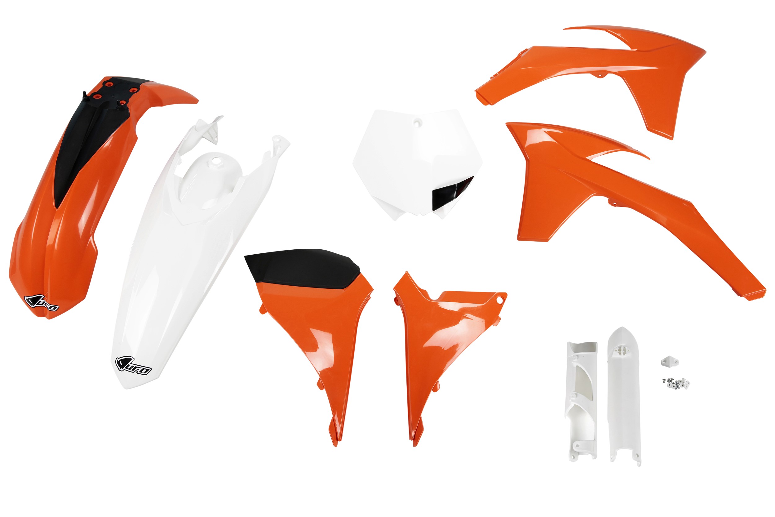 KTM SX-F 450 2012-2012 Kit Plastique Complet Avec Protège-fourches