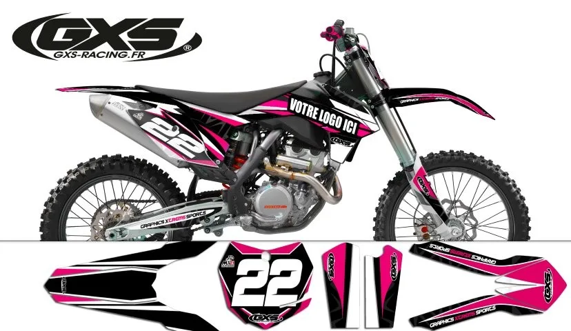 Kit déco KTM SX SX F 2013-2014 Strip Edition