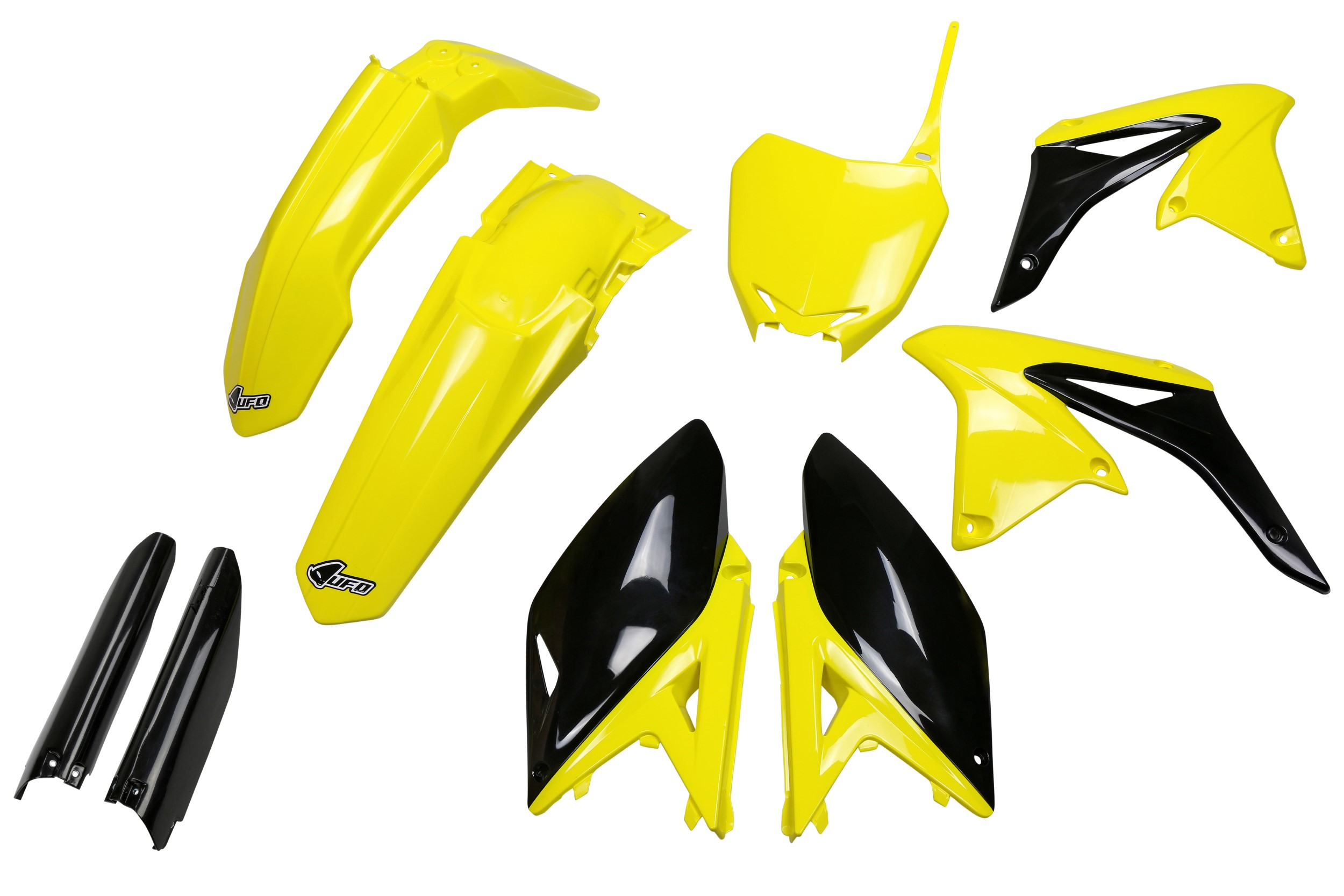 Suzuki RMZ 250 2010-2018 Kit Plastique Complet Avec Protège-fourches