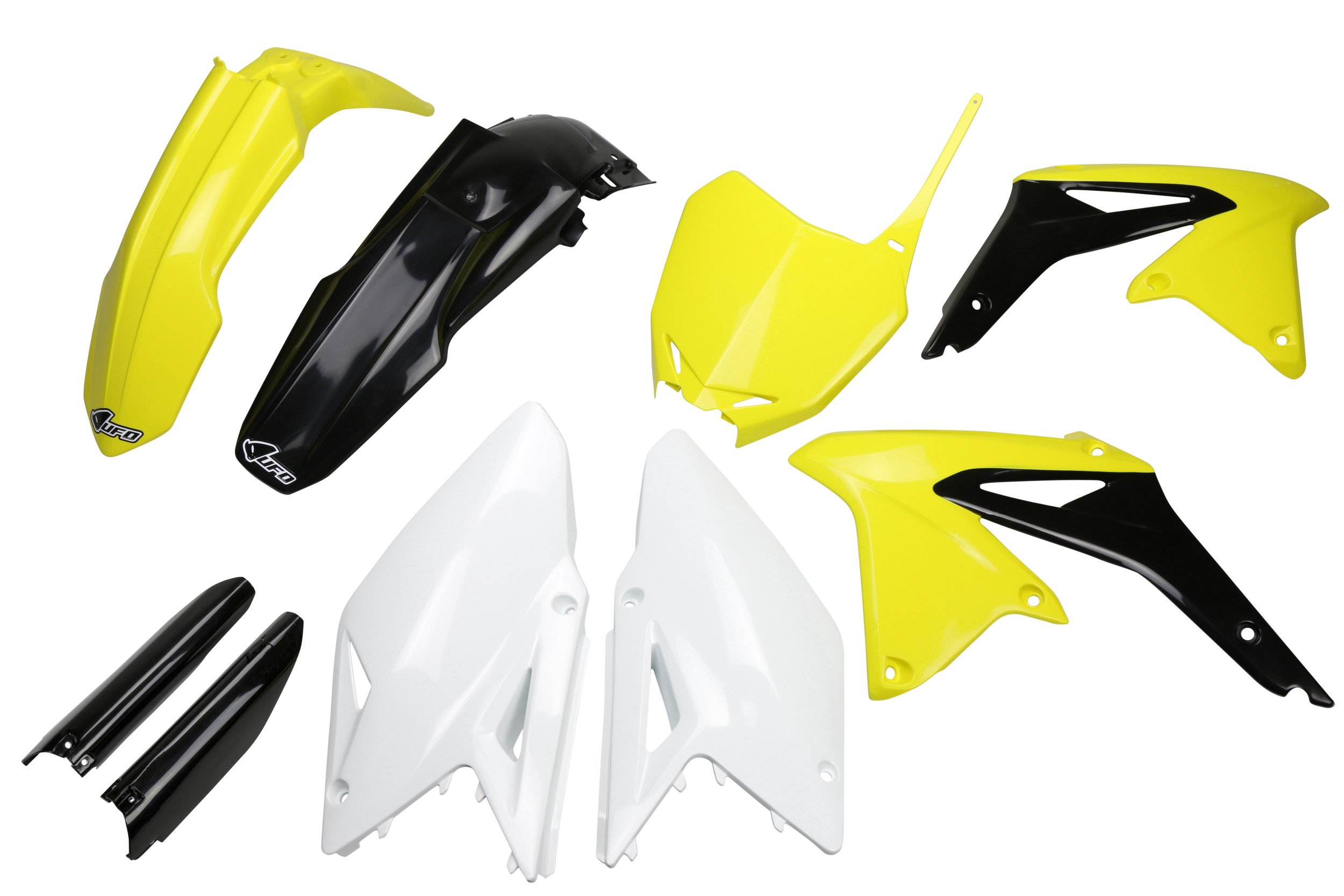 Suzuki RMZ 450 2008-2017 Kit Plastique Complet Avec Protège-fourches