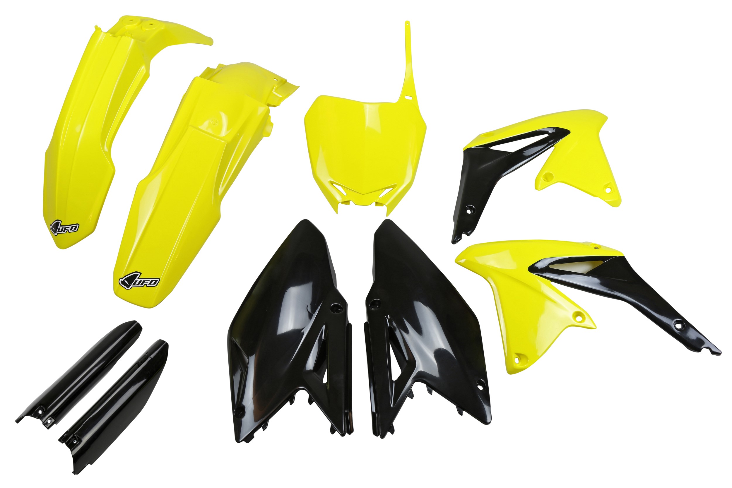 Suzuki RMZ 450 2008-2017 Kit Plastique Complet Avec Protège-fourches
