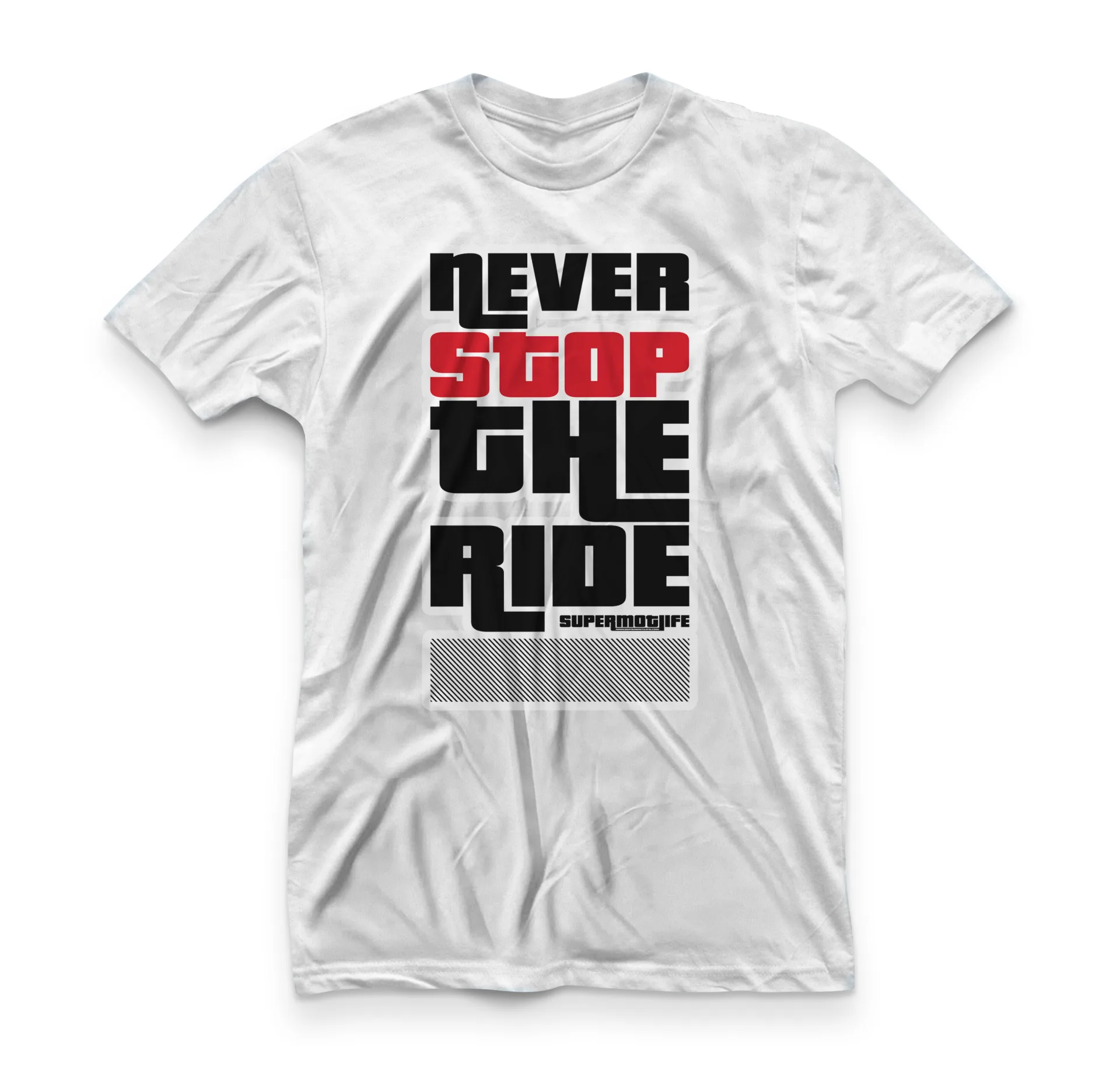 T-Shirt Never Stop The Ride
