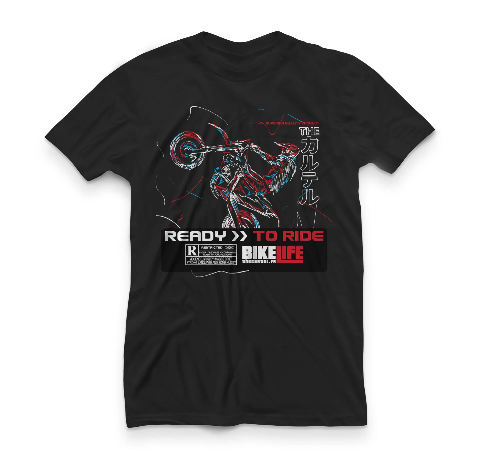 T-Shirt Ready To Ride