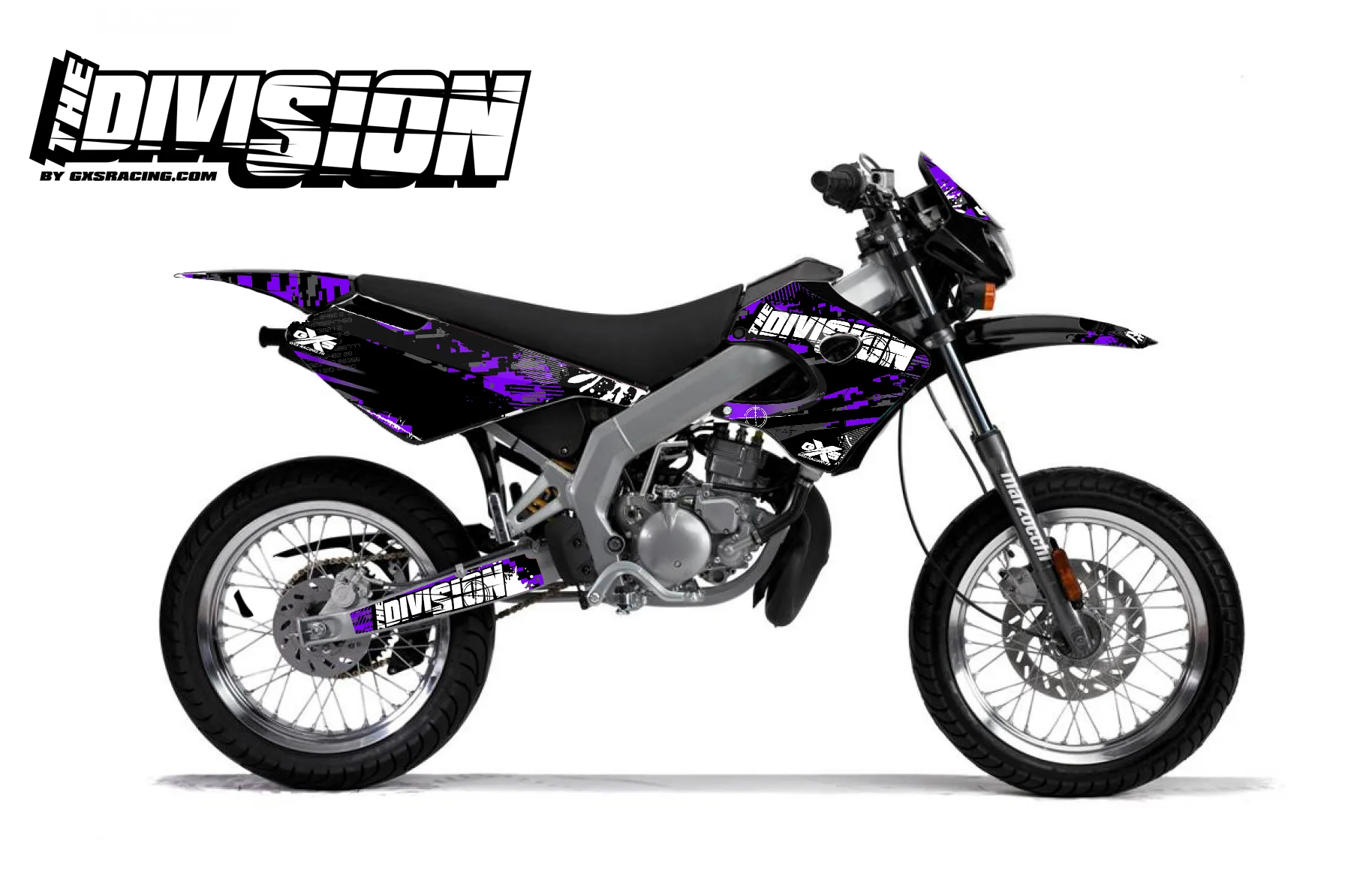kit déco derbi x race 03 07 the division