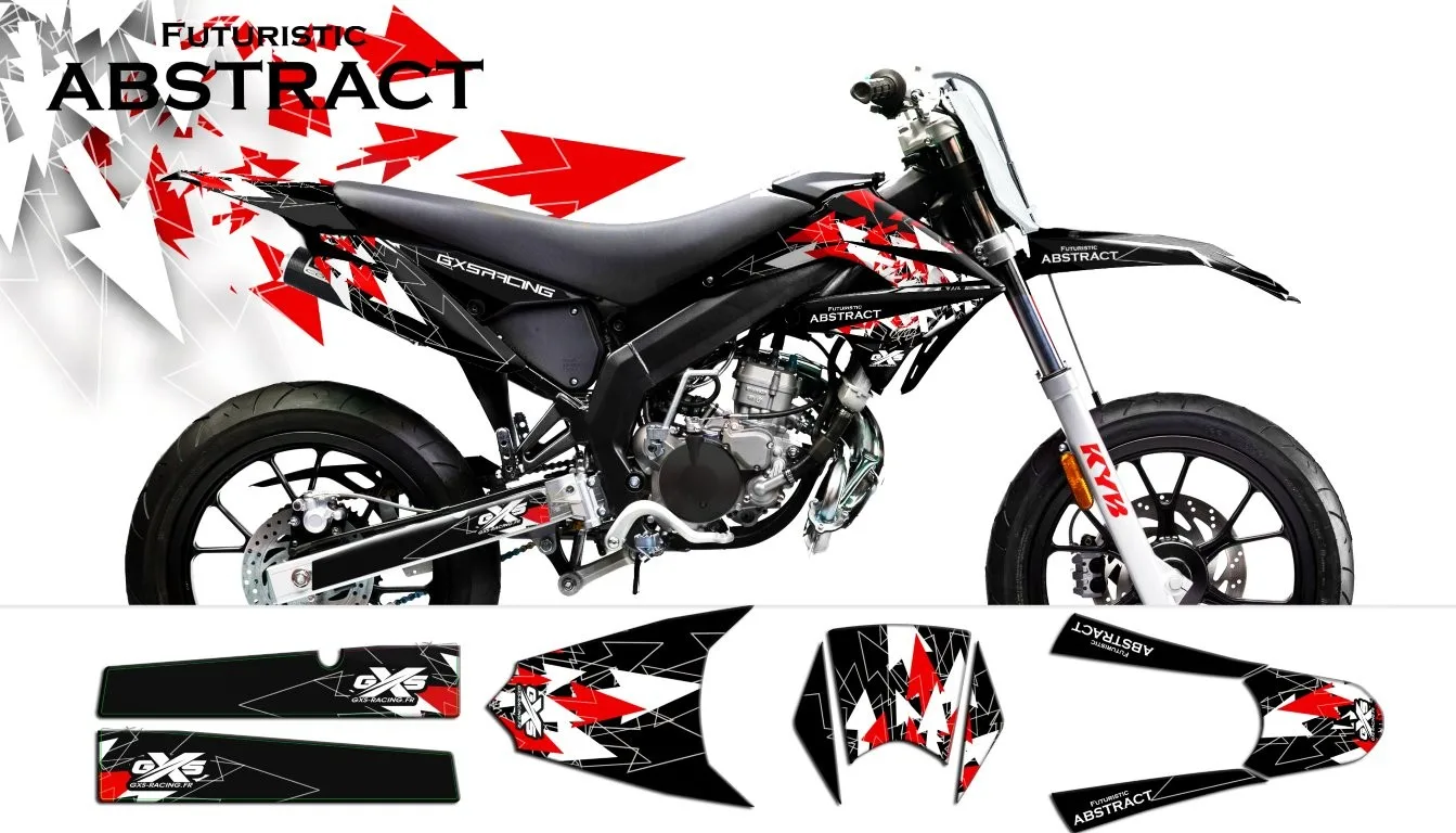 Kit Déco Derbi DRD X-Treme 11-17 GILERA ABSTRACT