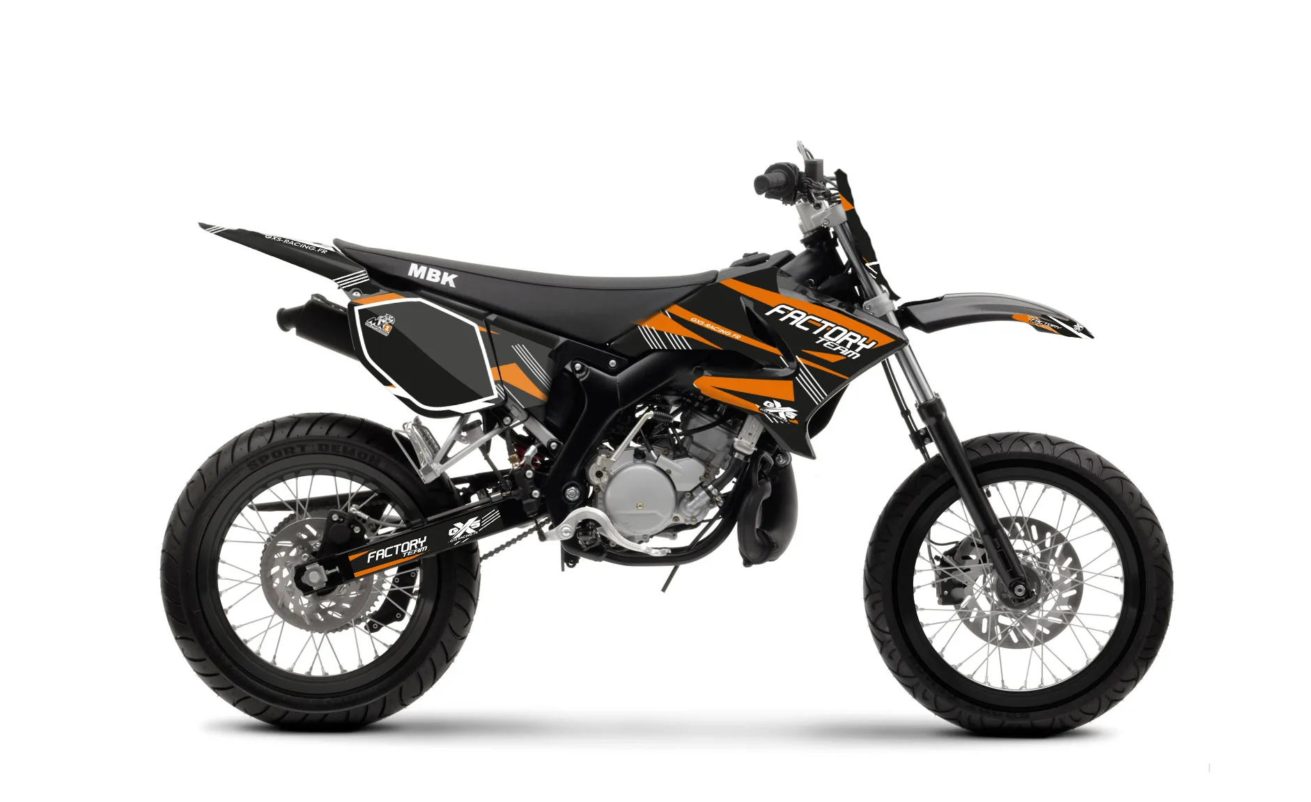 kit déco yamaha dt50 04 18 factory team